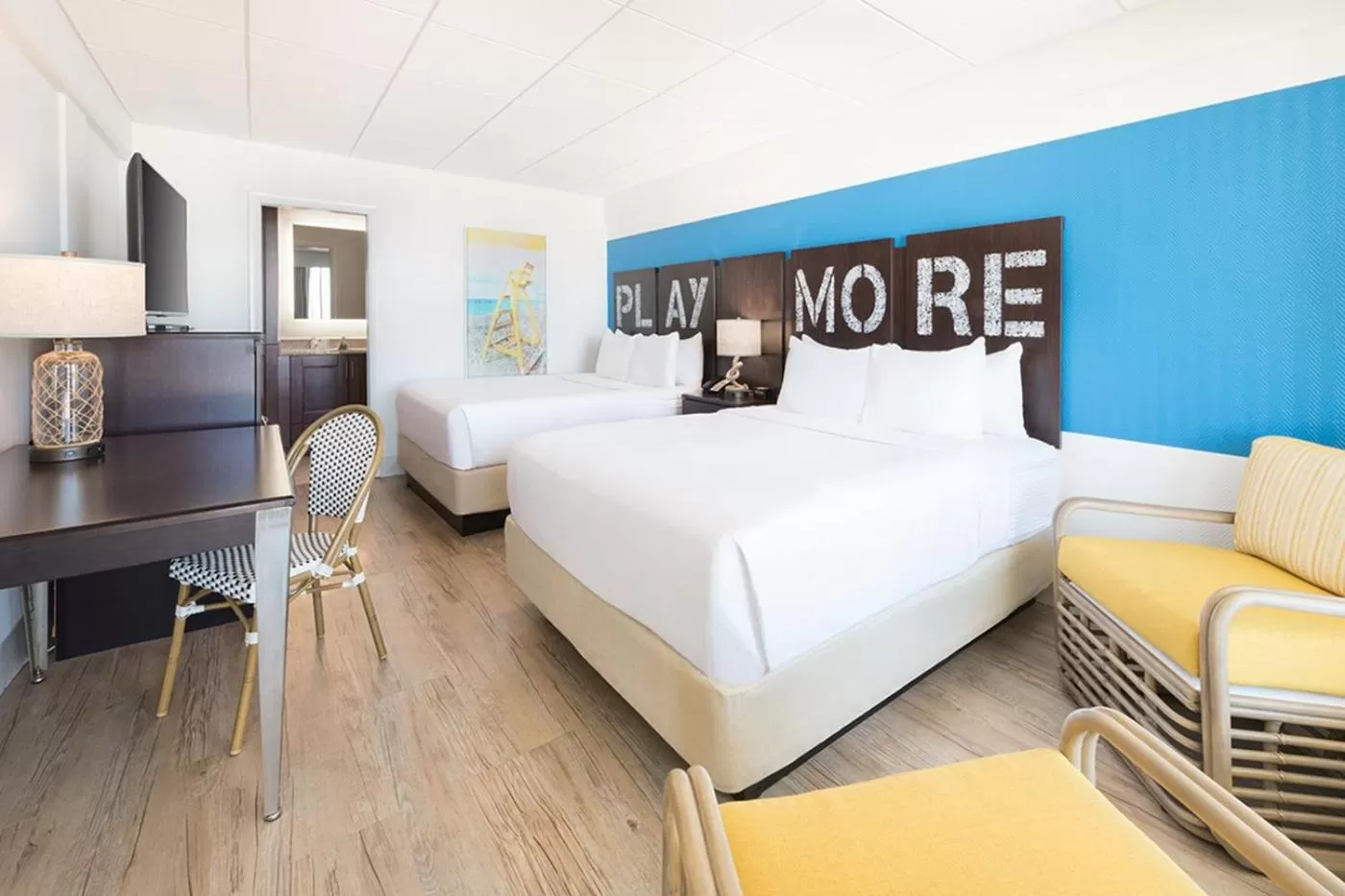 Bed in Sirata Beach Resort St Pete Beach