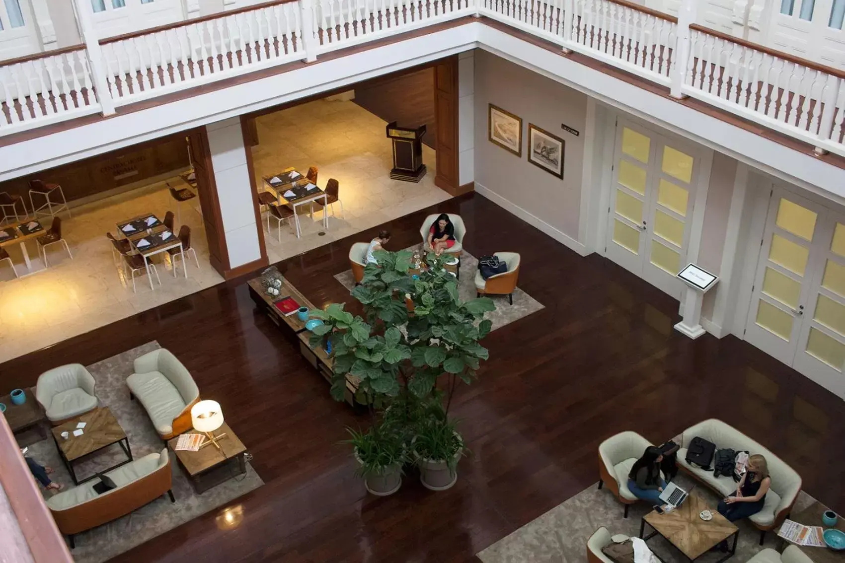 Lobby or reception in Central Hotel Panama Casco Viejo