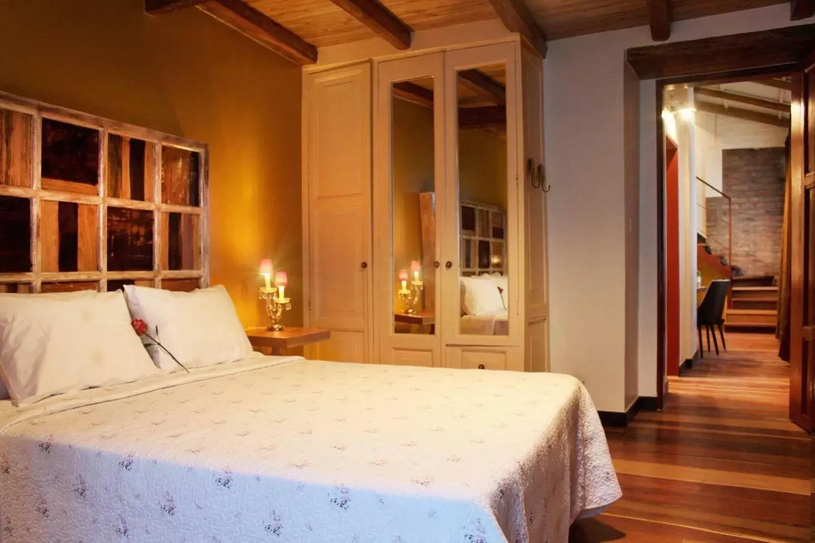 Bedroom, Bed in Old Town Quito Suites, Apartments & Boutique Hotel