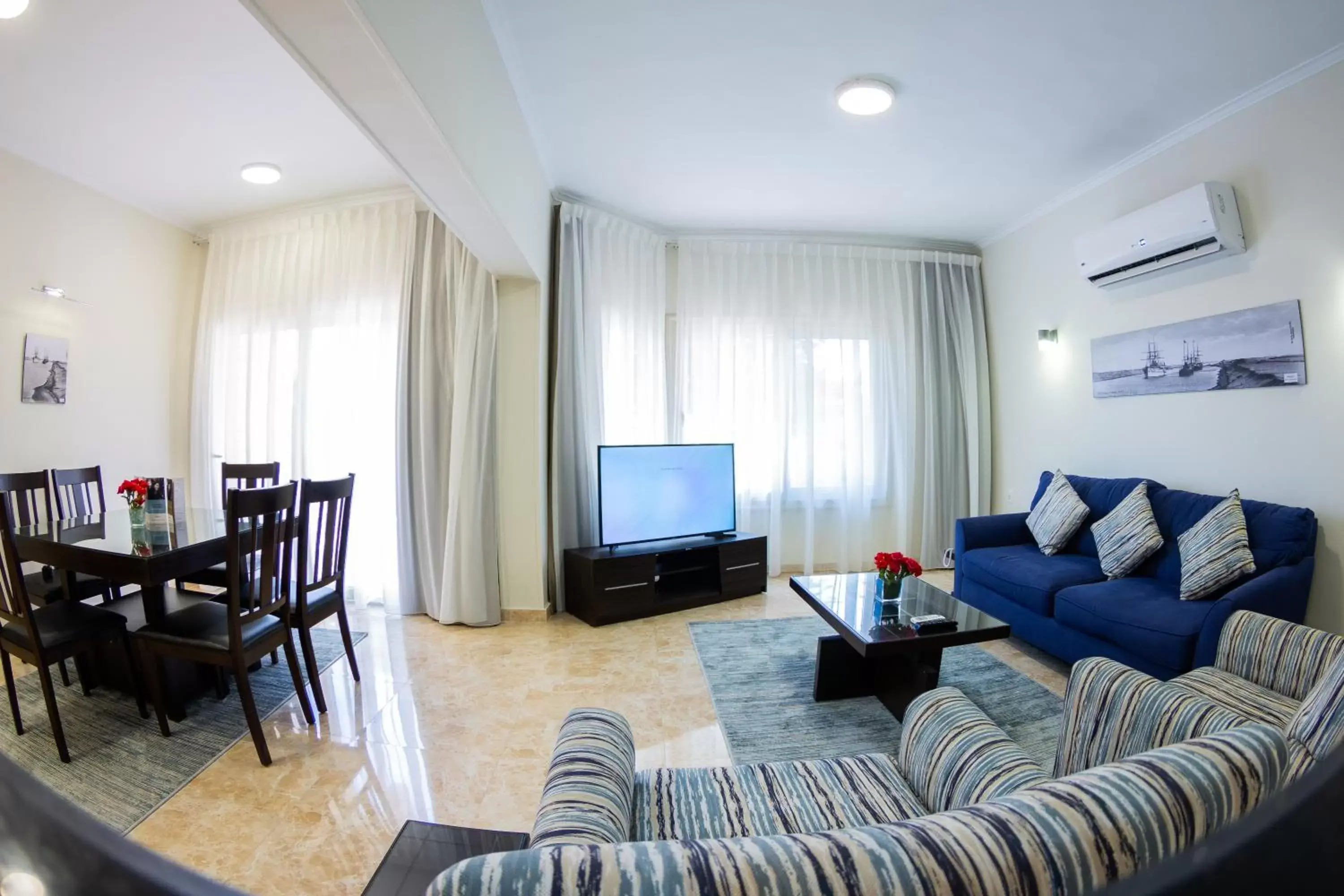 Living room, Seating Area in Mercure Ismailia Forsan Island