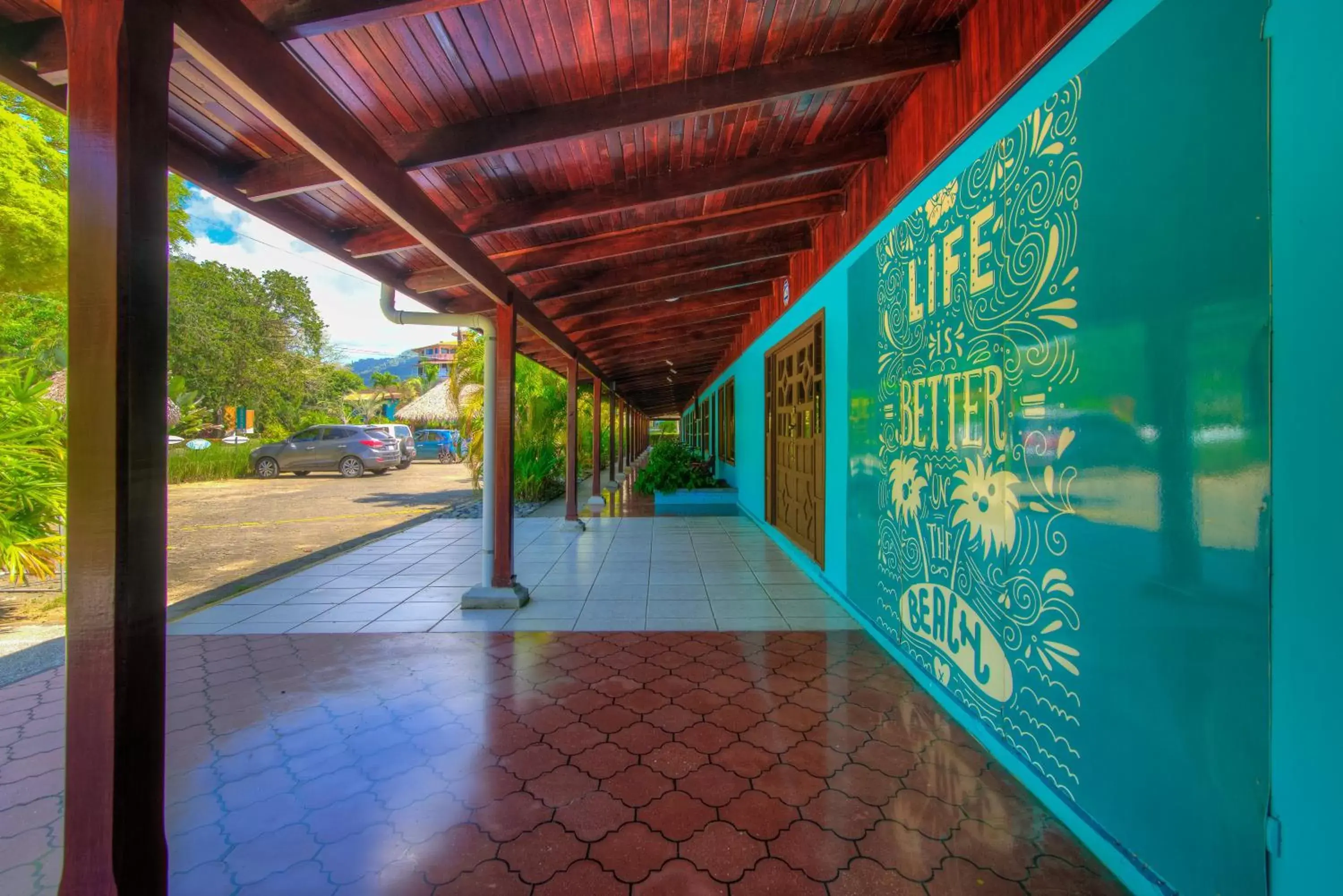 Patio in Beach Break Resort