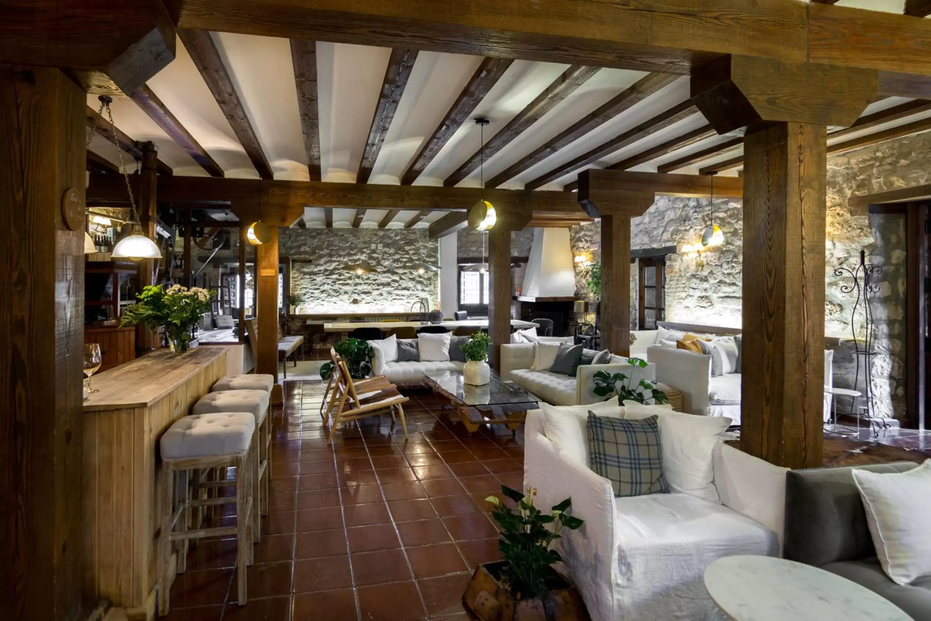 Lounge or bar, Restaurant/Places to Eat in Molino de Alcuneza Relais & Châteaux