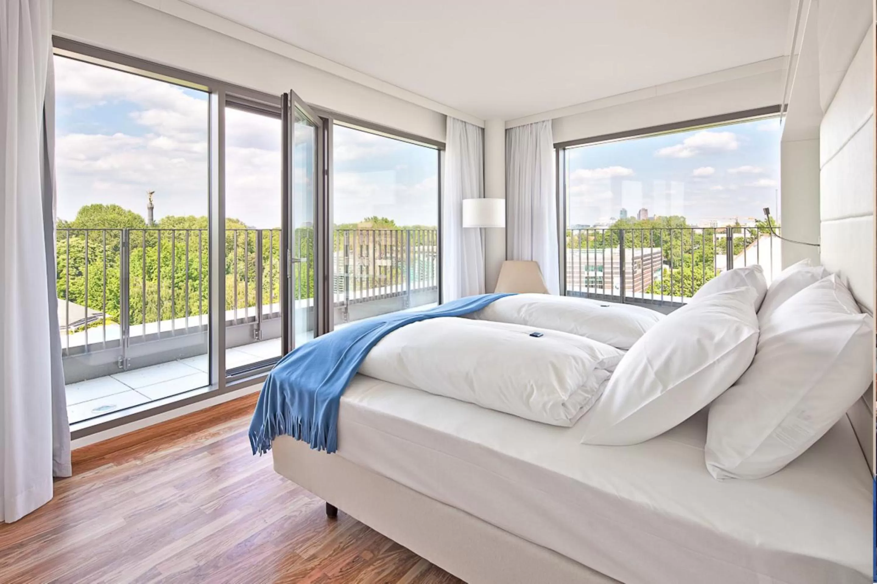 Bed in Pestana Berlin Tiergarten