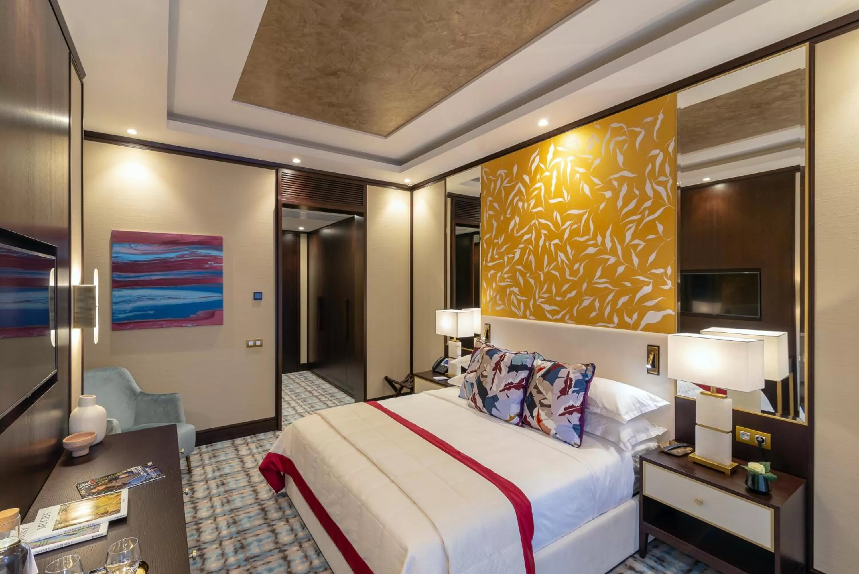 Bed in SOHO boutique hotel