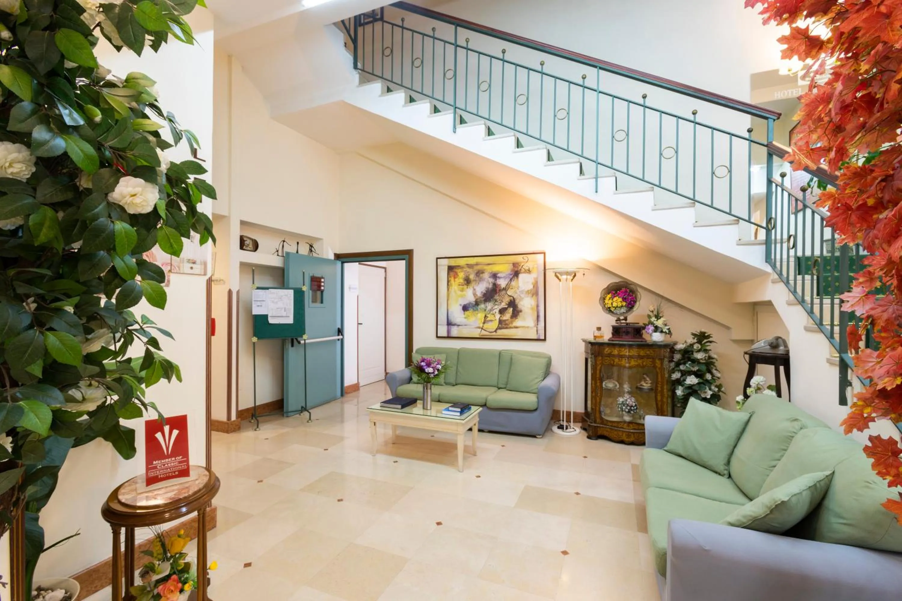 Lobby or reception in Hotel San Paolo