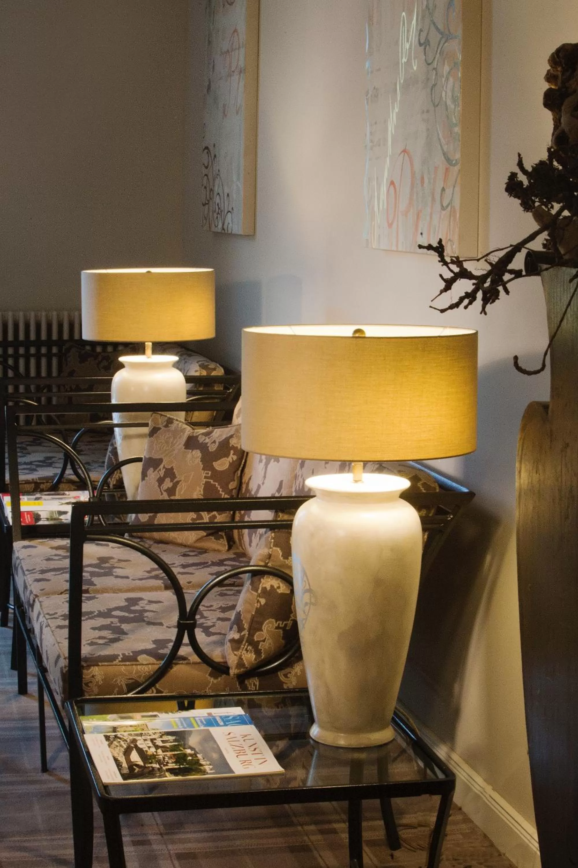 Lobby or reception in Schloss Hotel Dresden Pillnitz