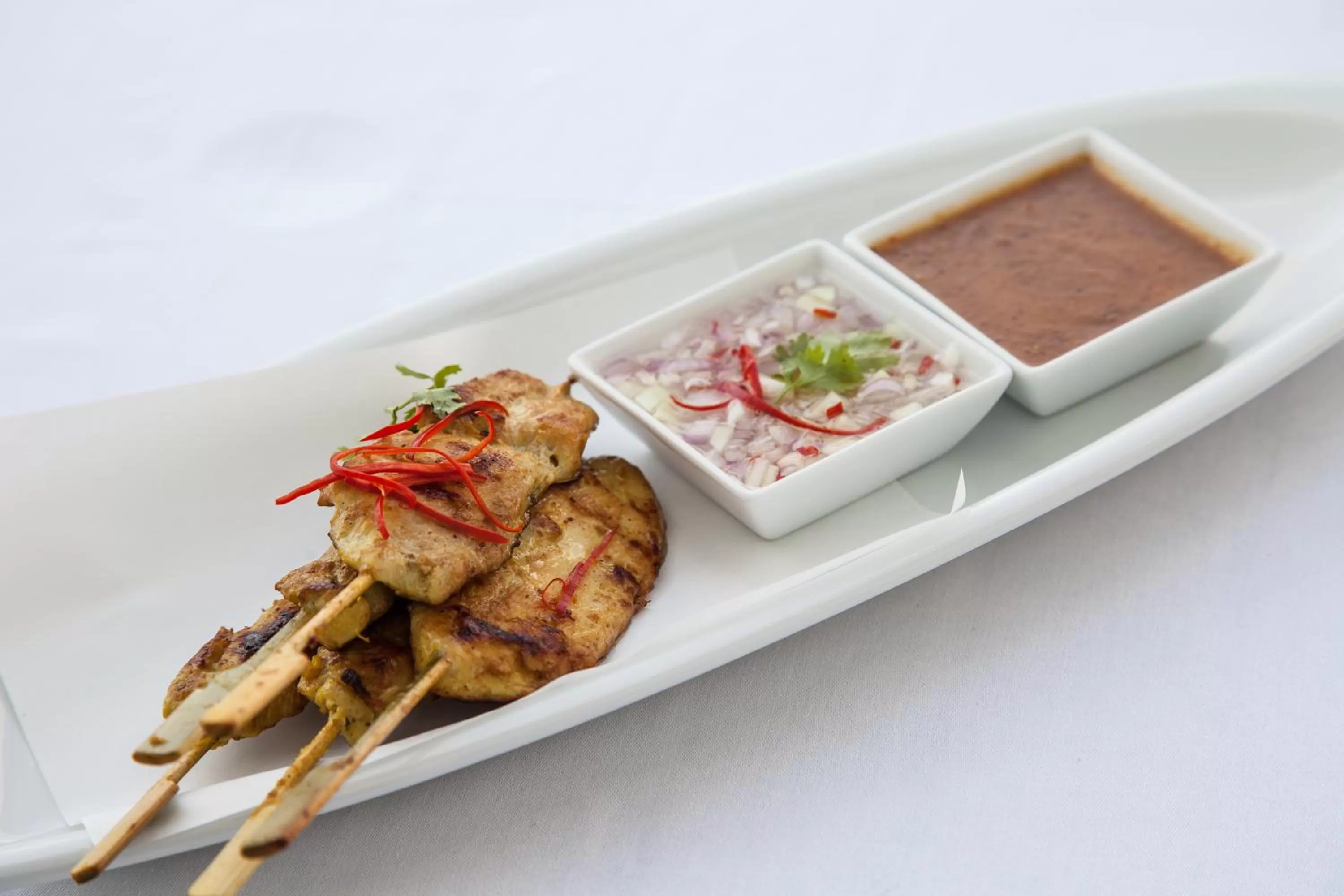 Food close-up in The Privilege Hotel Ezra Beach Club