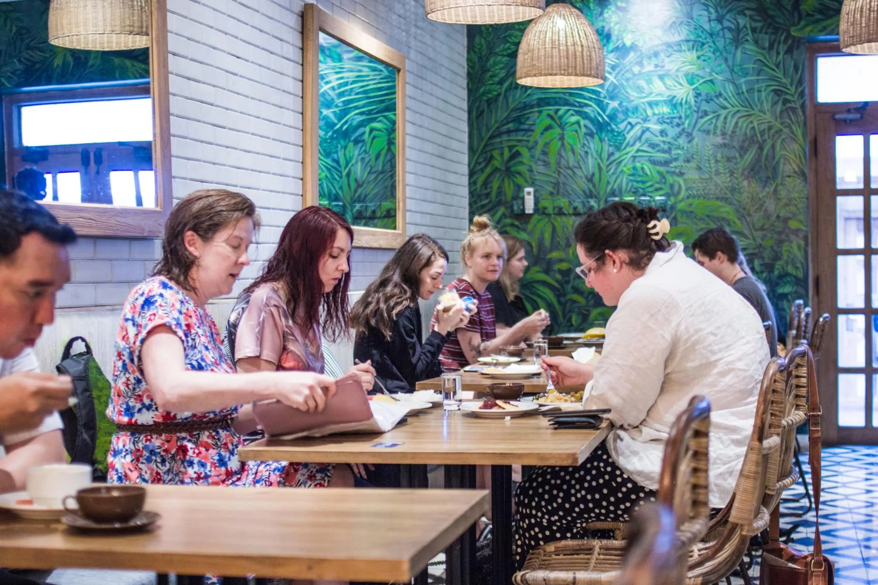 People in Adhisthana Hotel Yogyakarta