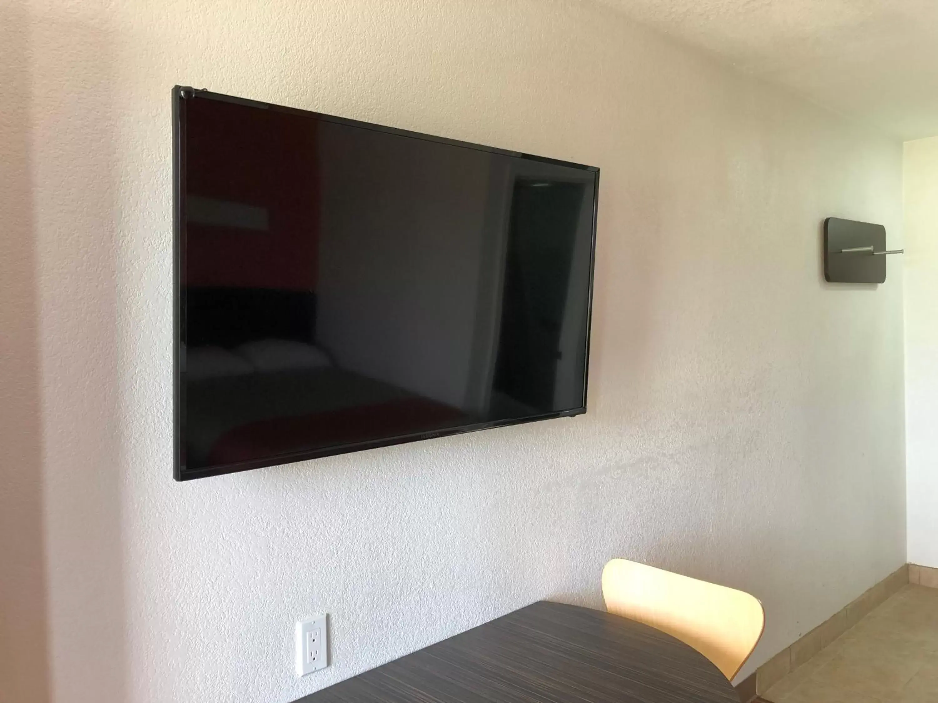 TV/Entertainment Center in Motel 6-Clute, TX