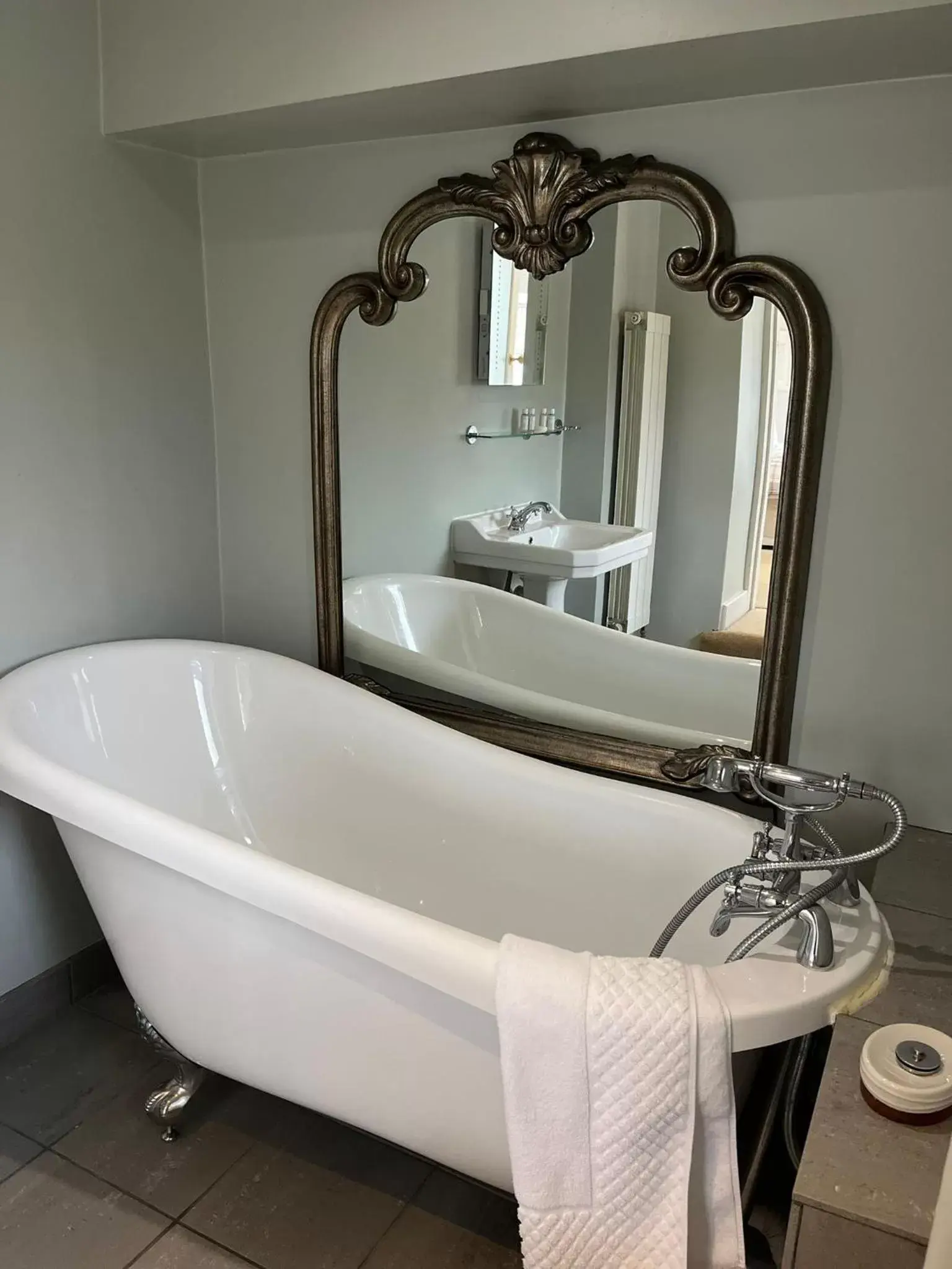 Bathroom in Findon Manor Hotel