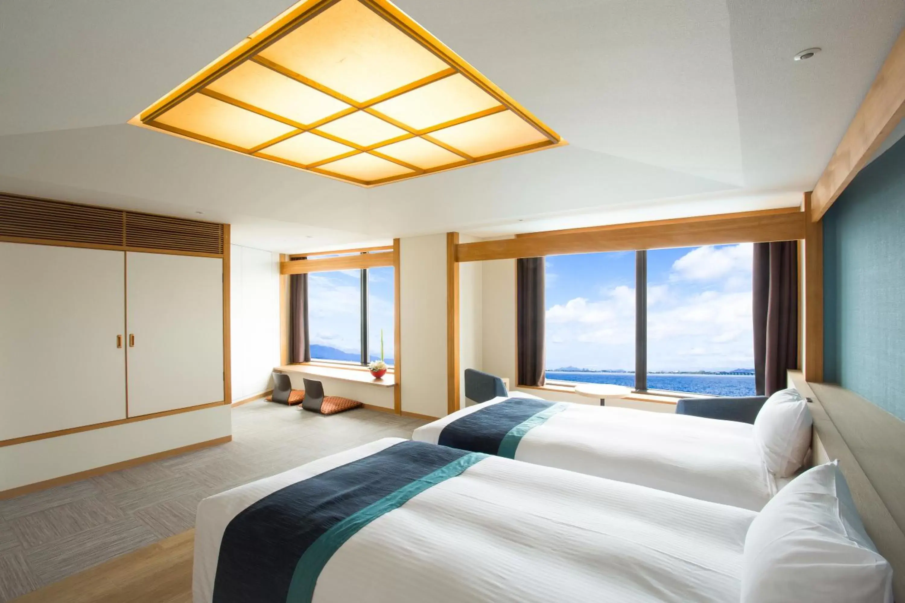 Photo of the whole room in Lake Biwa Otsu Prince Hotel
