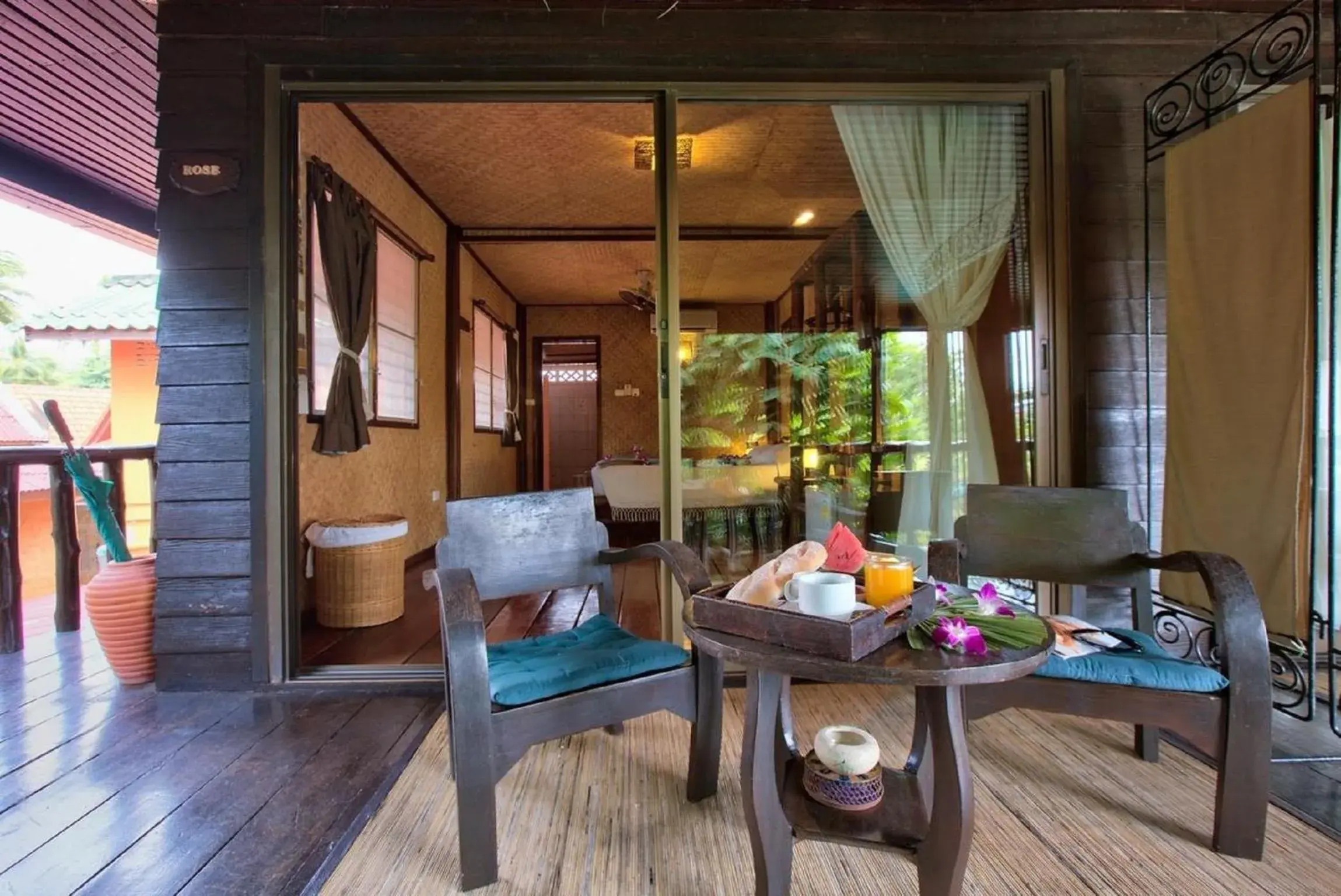 Patio, Seating Area in Eden Bungalows Fisherman's village