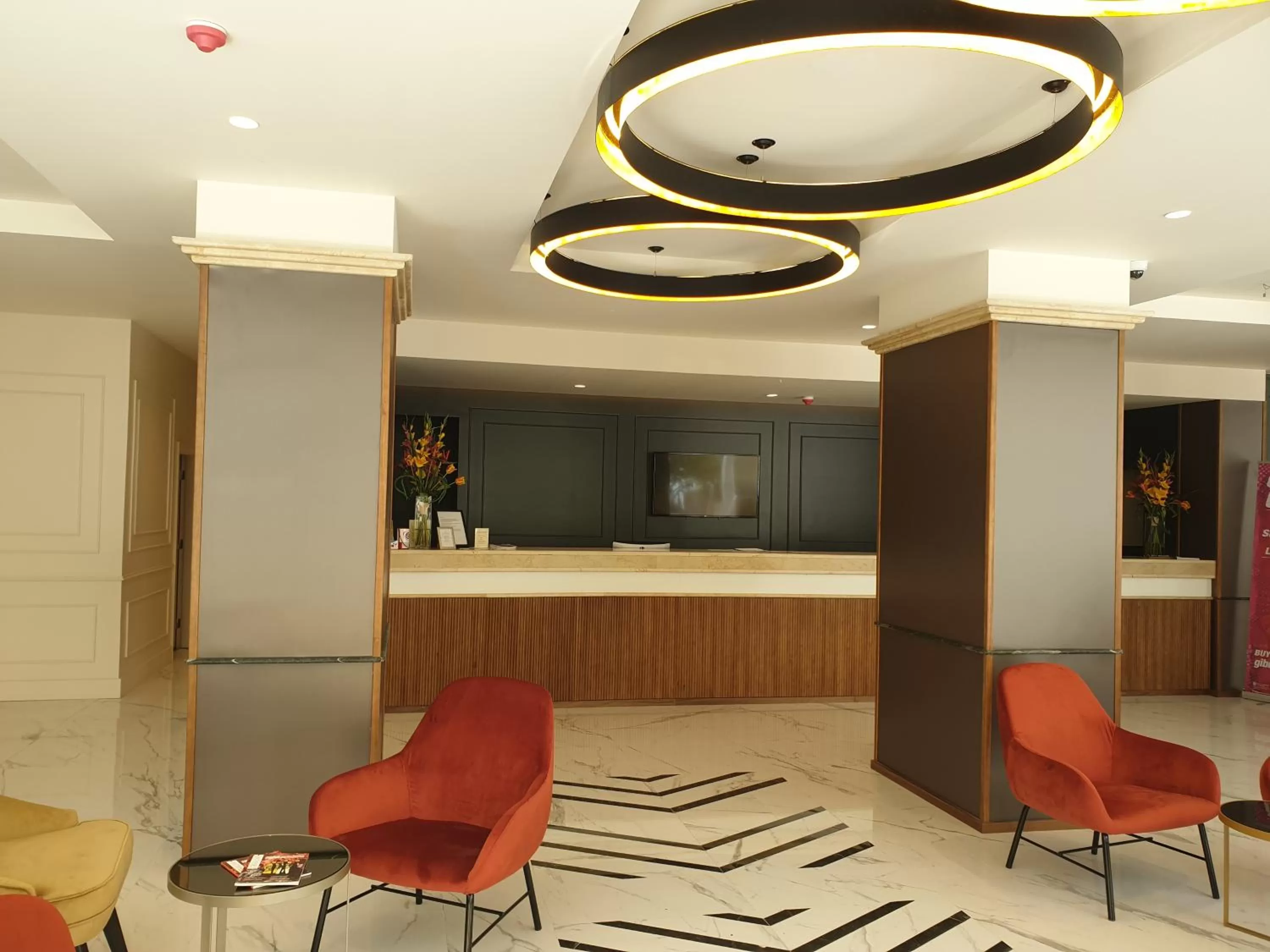 Lobby or reception in The Eliott Hotel