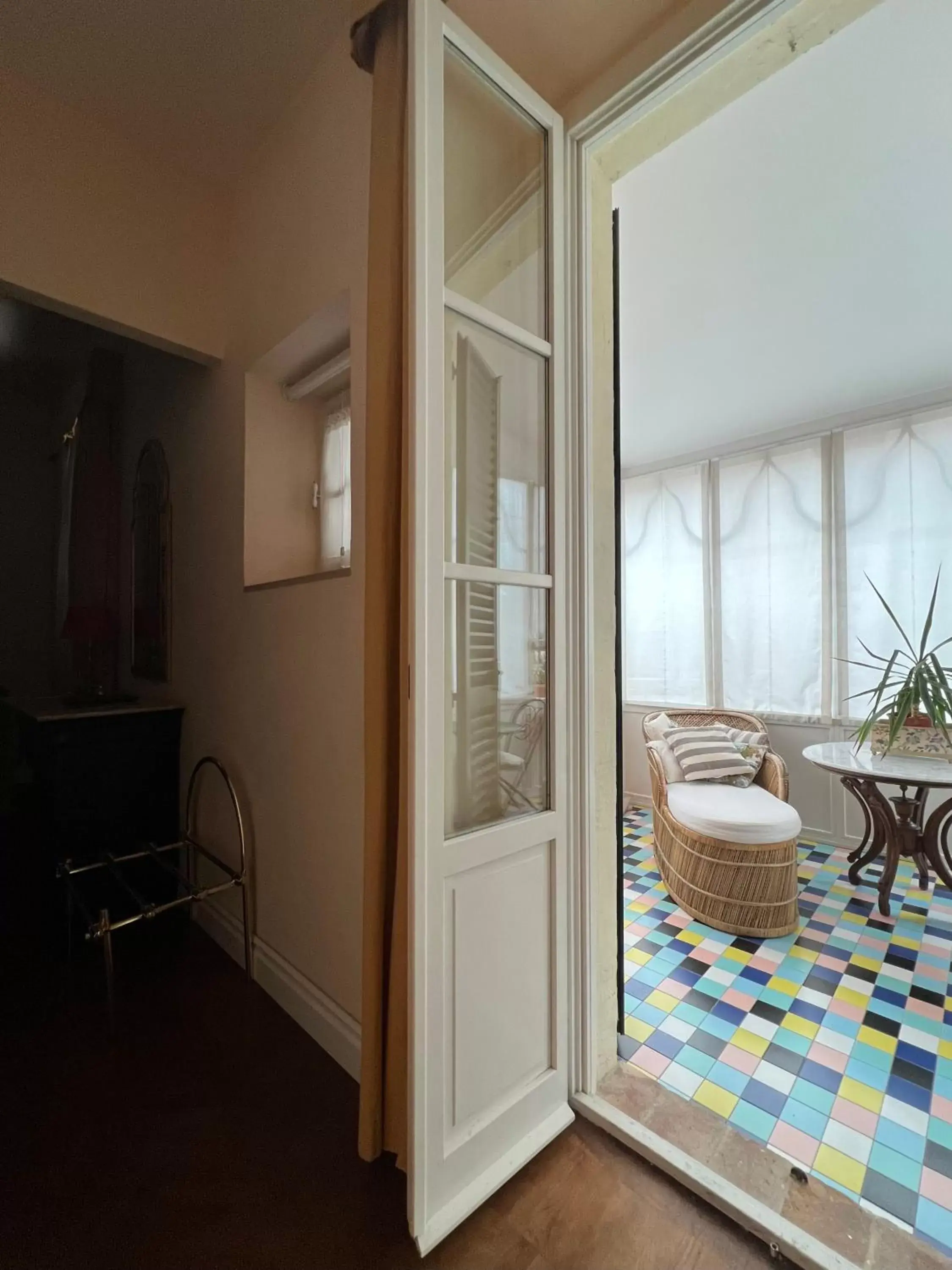 Bedroom, Bathroom in Dimora Villa Ricci - Only Bed