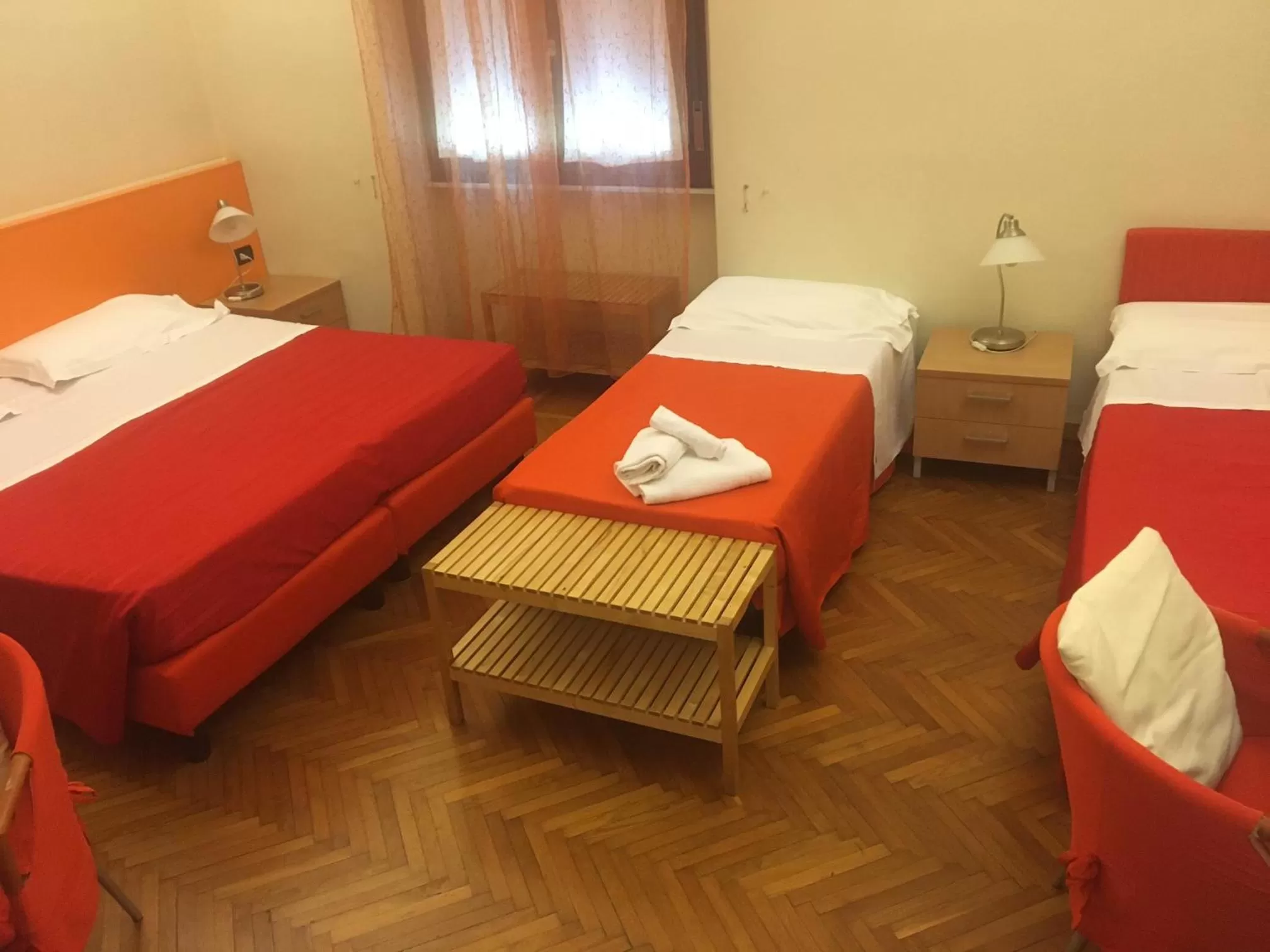 Bed in Hotel San Marco