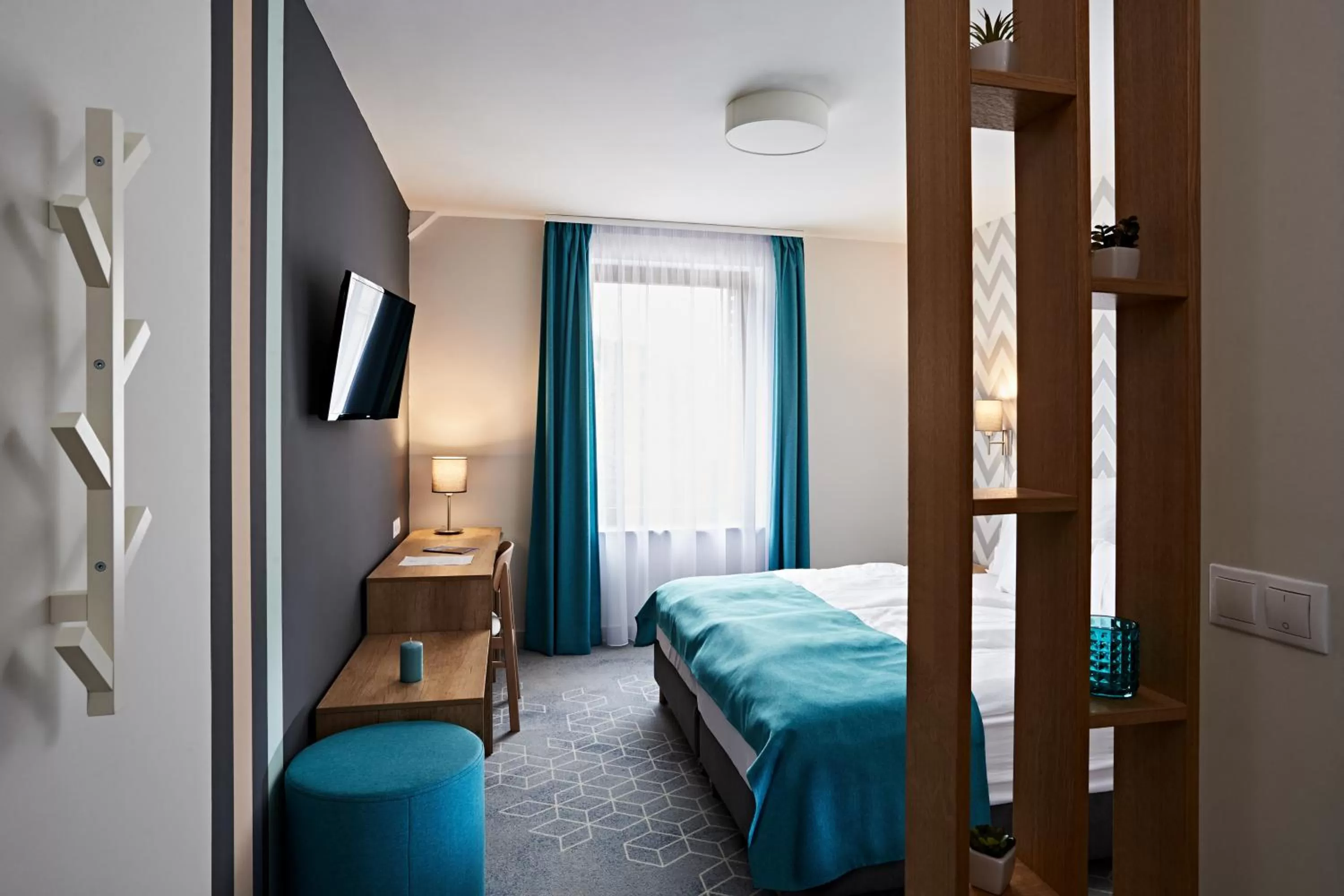 Bed in Hotel Adalbert Szent Tamás ház