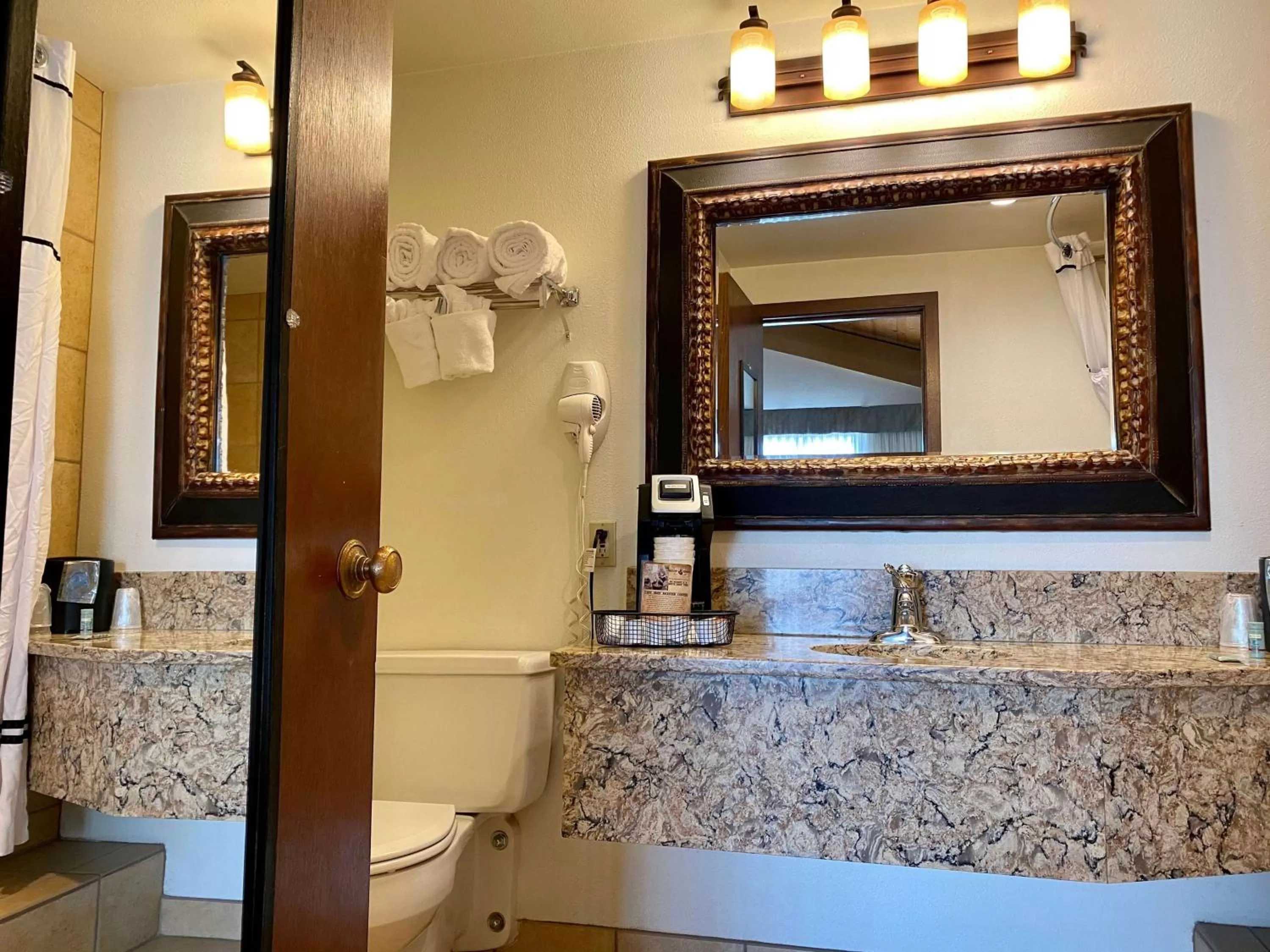 Bathroom in Best Western Sheridan Center