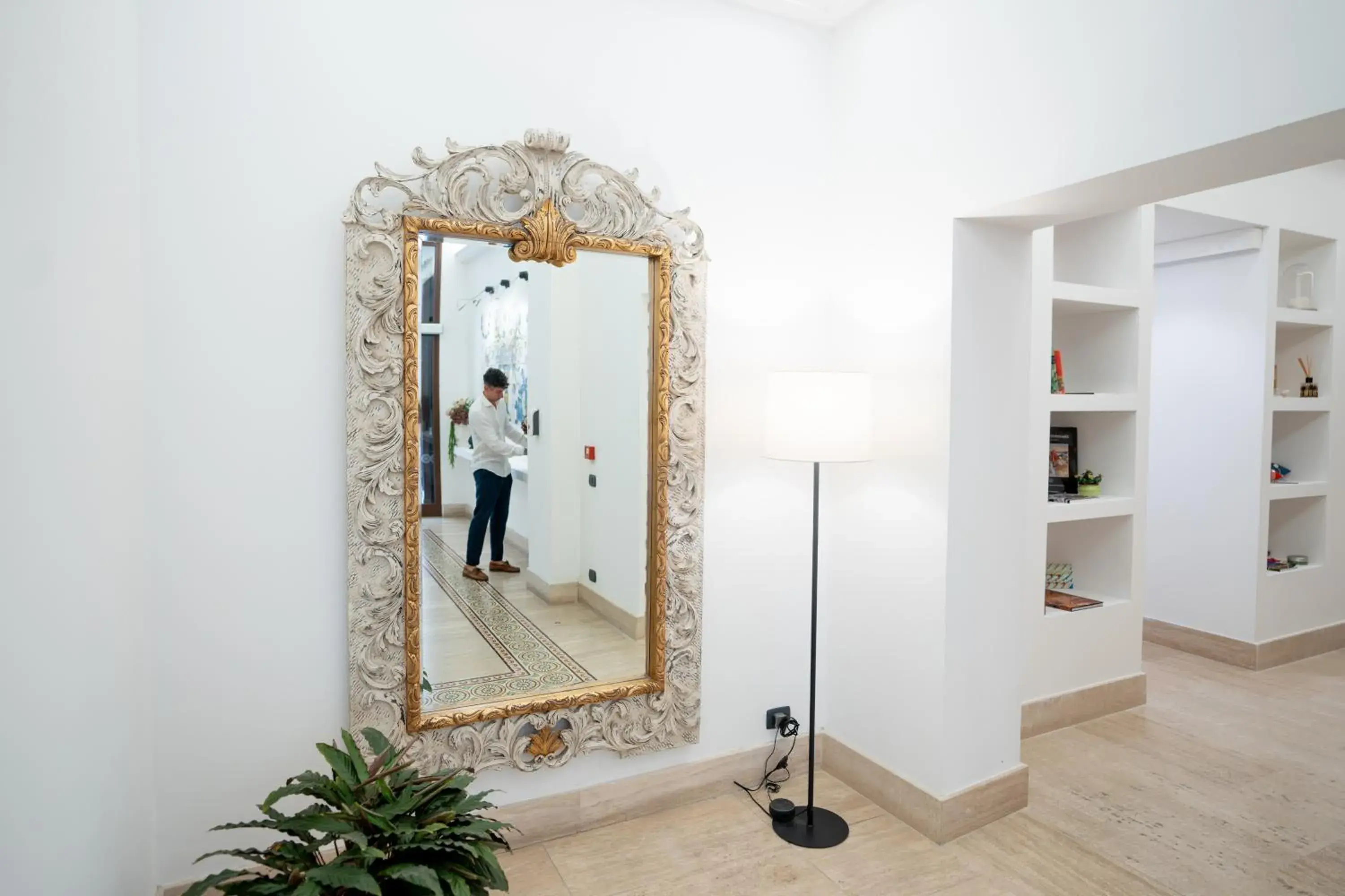 Bathroom in Badia Nuova Residence