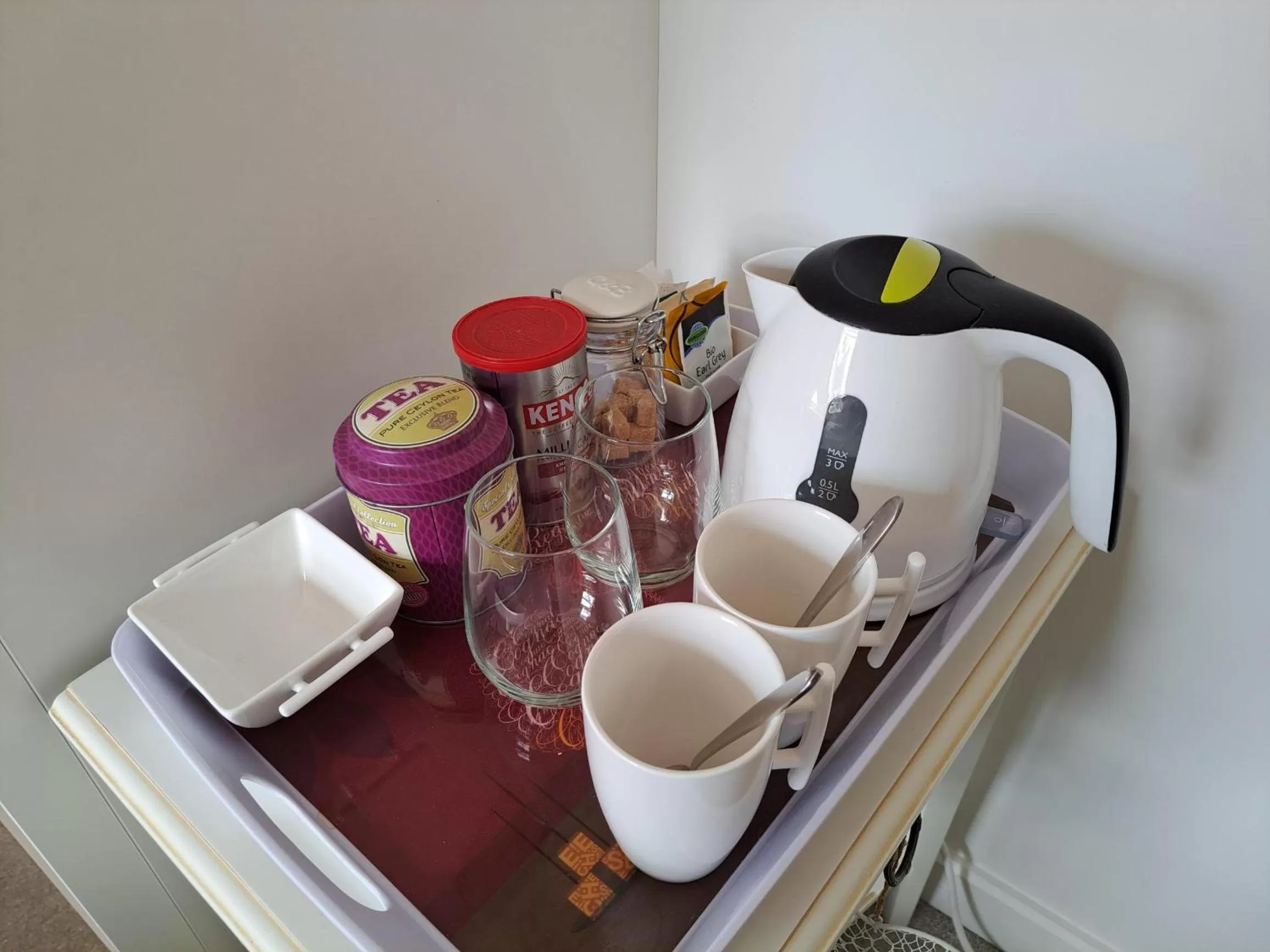 Coffee/tea facilities in Barbarella's place