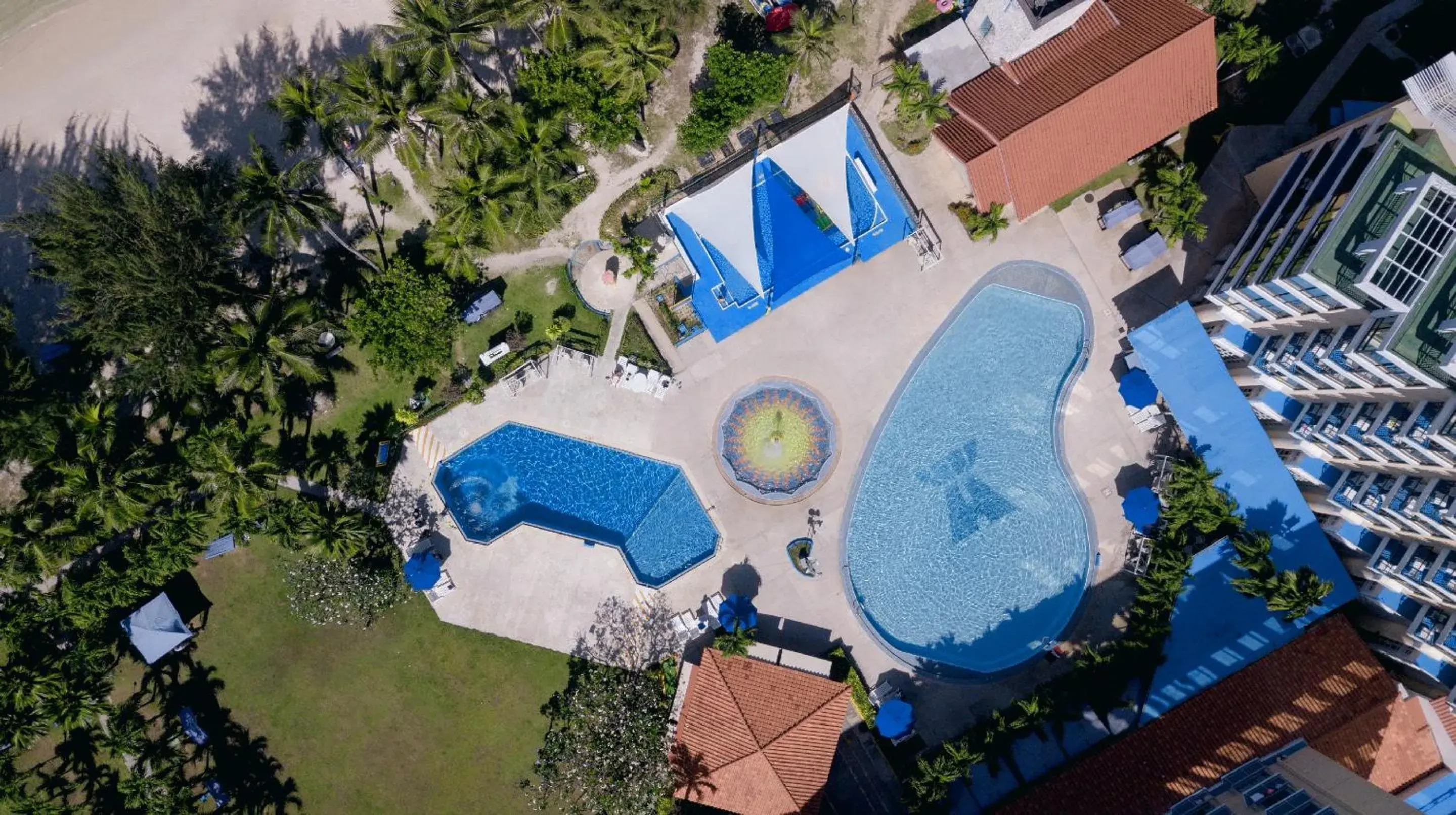 Property building, Bird's-eye View in Grandvrio Resort Saipan