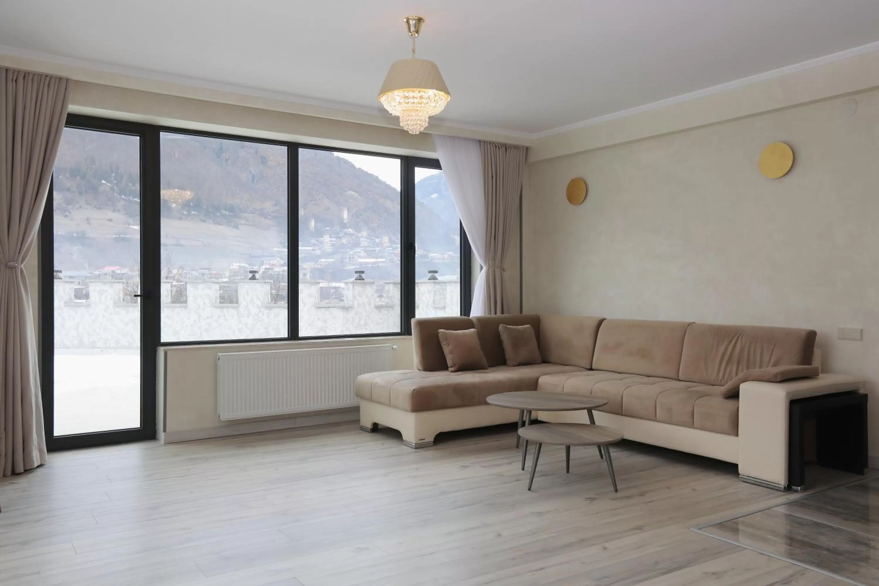 Living room in Sunset Terrace Mestia