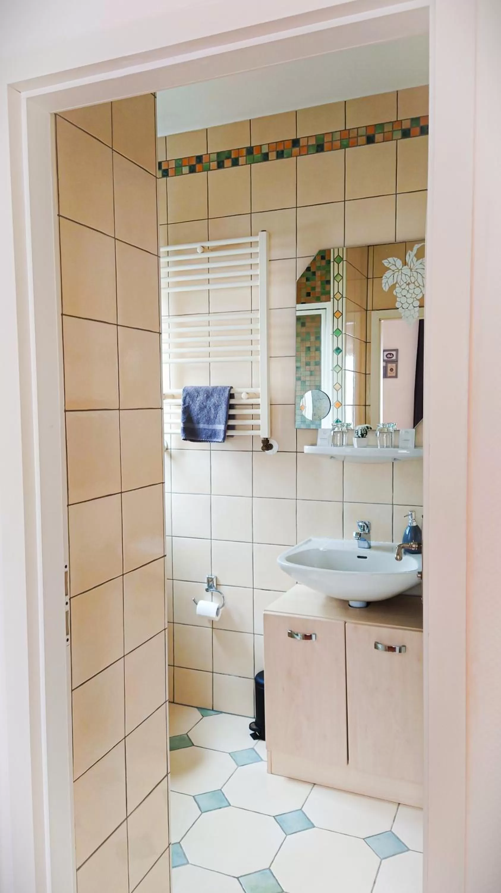 Bathroom in Hotel Garni Zur Traube