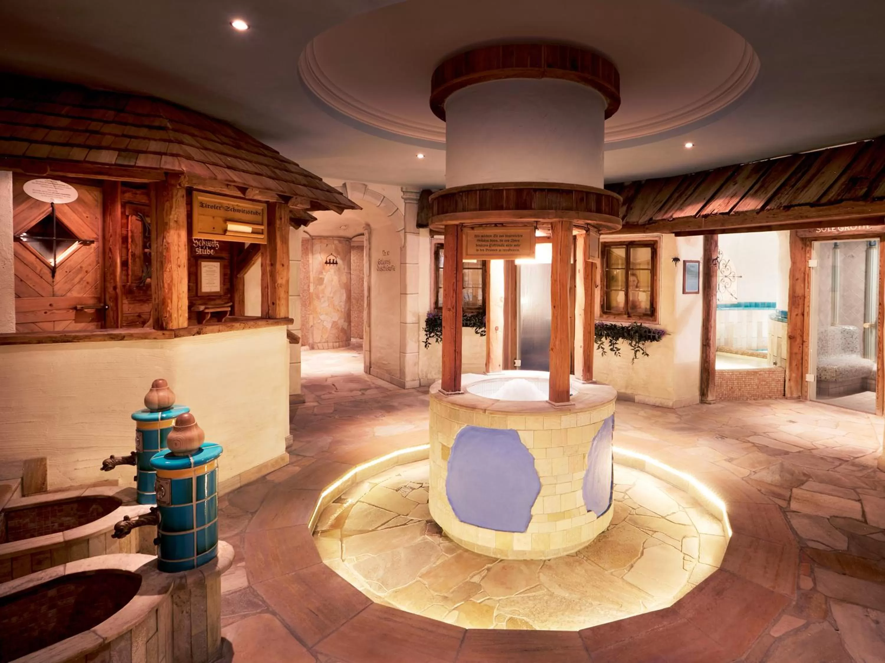 Spa and wellness centre/facilities in Relais&Châteaux Spa-Hotel Jagdhof