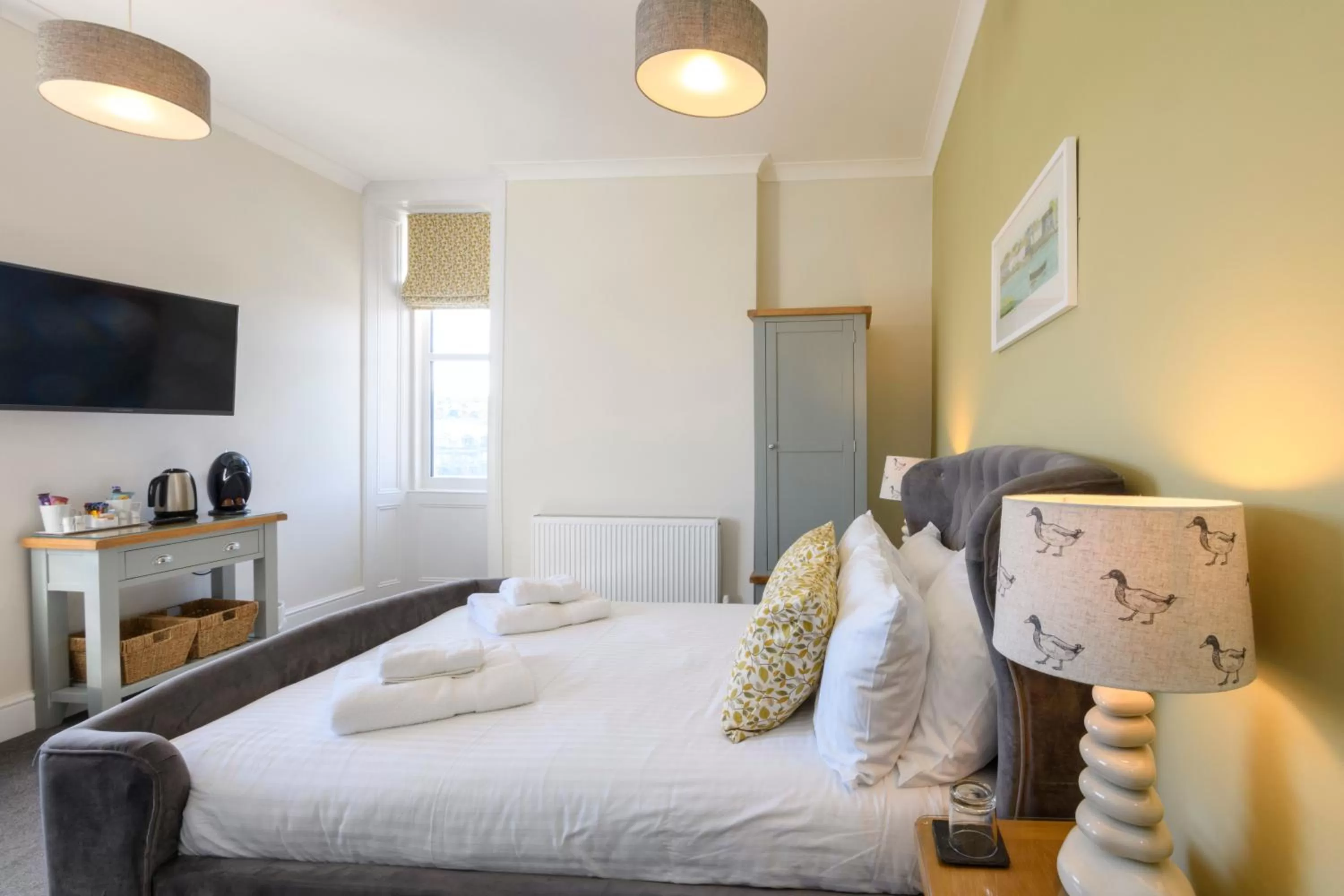 Bed in Sure Hotel Collection by Best Western Porth Veor Manor Hotel