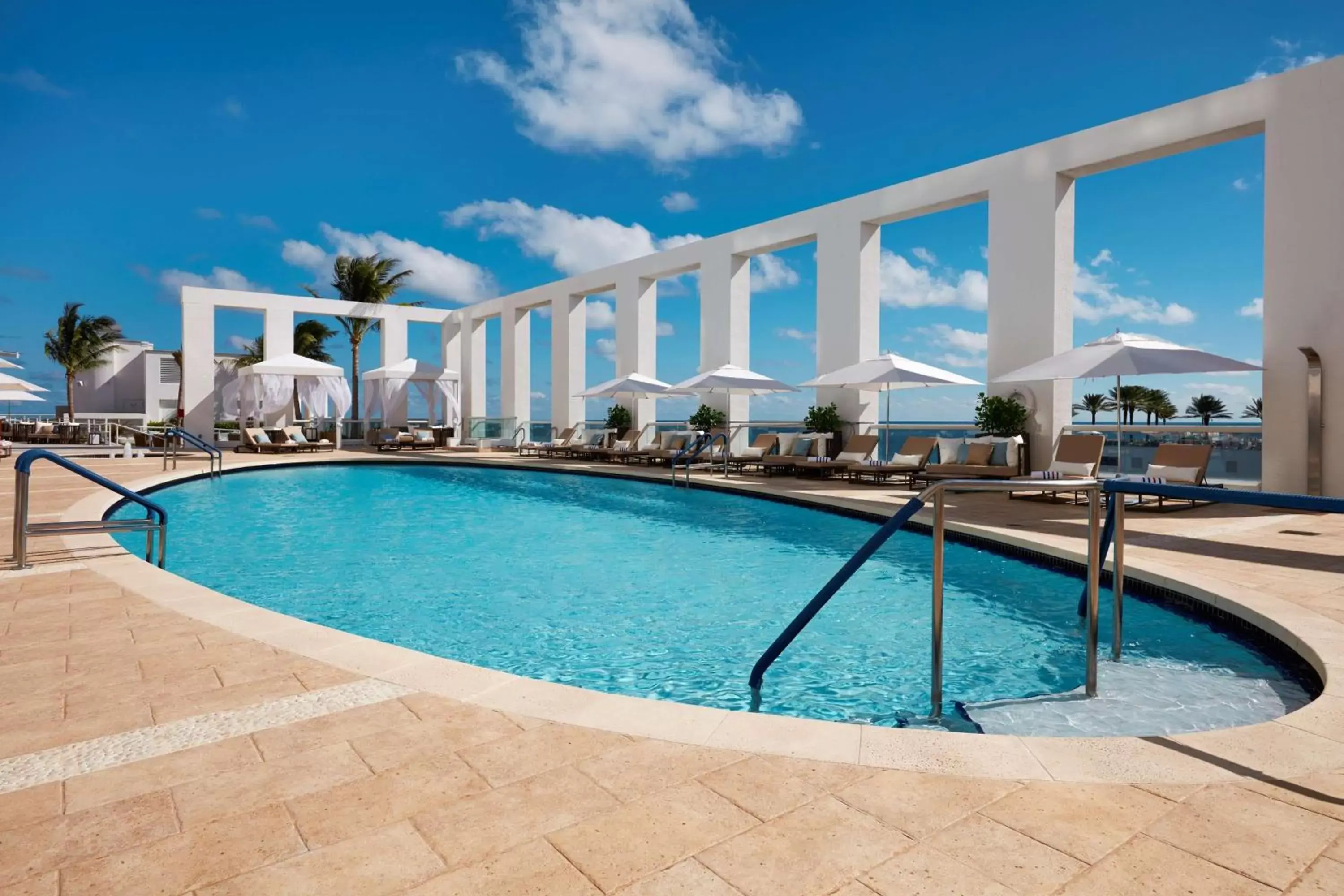 Property building, Swimming Pool in Conrad Fort Lauderdale Beach