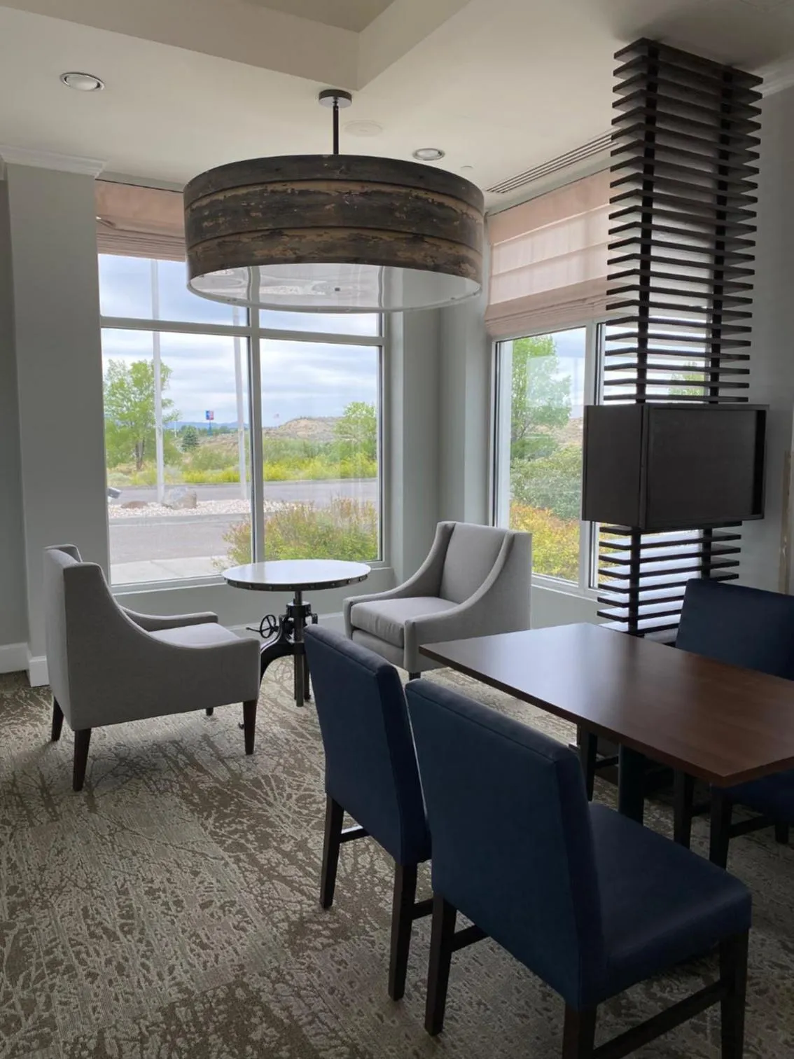 Seating area in Shutters Hotel
