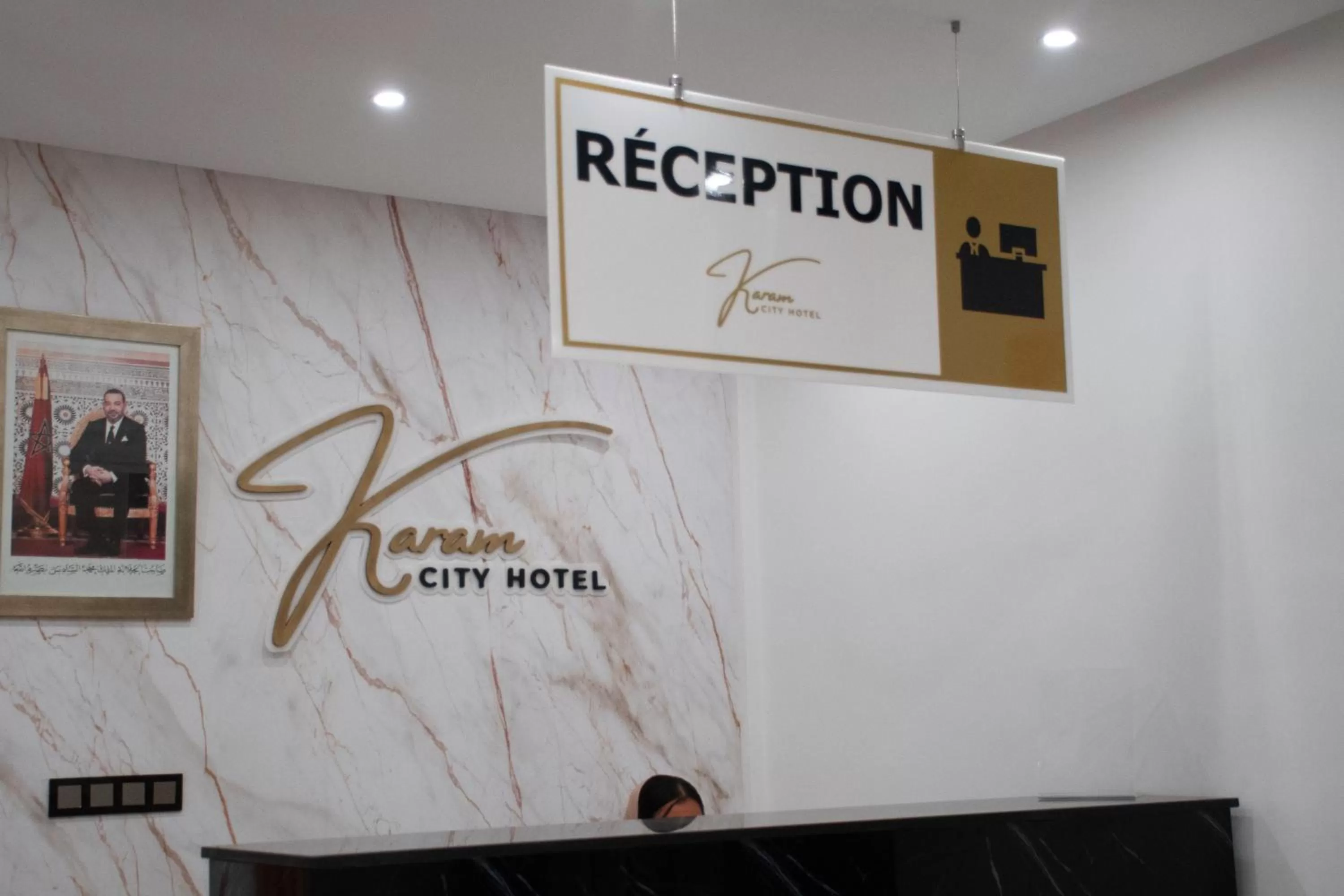Property logo or sign in Karam City Hotel