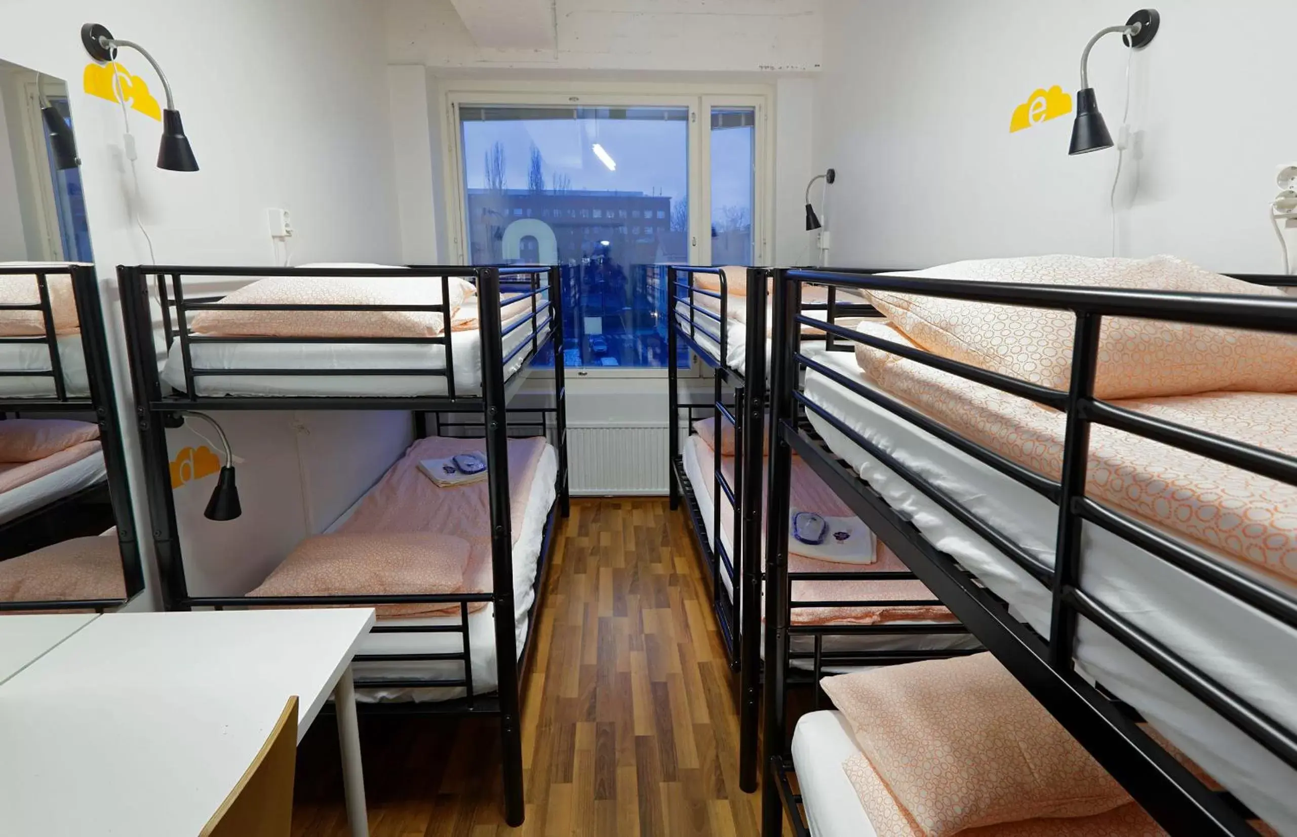 Photo of the whole room in CheapSleep Hostel Helsinki