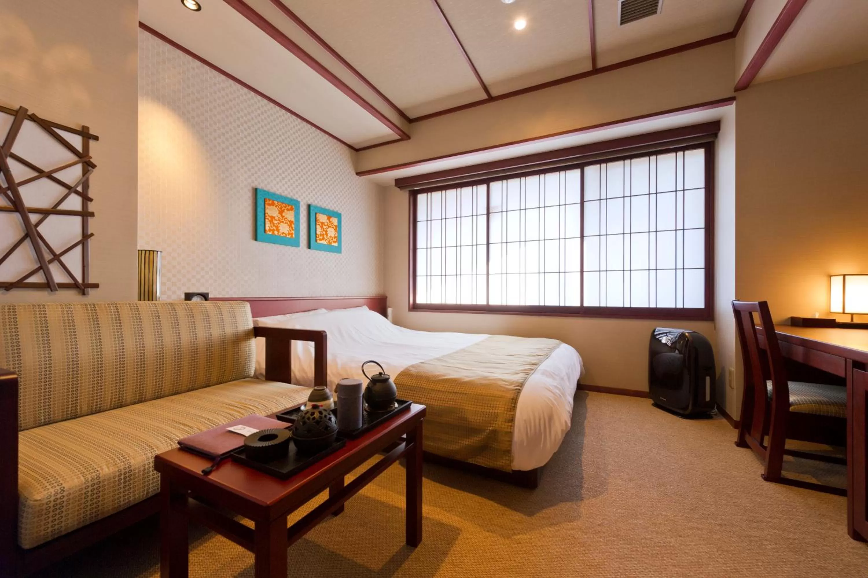 Photo of the whole room, Bed in Kadensho, Arashiyama Onsen, Kyoto - Kyoritsu Resort