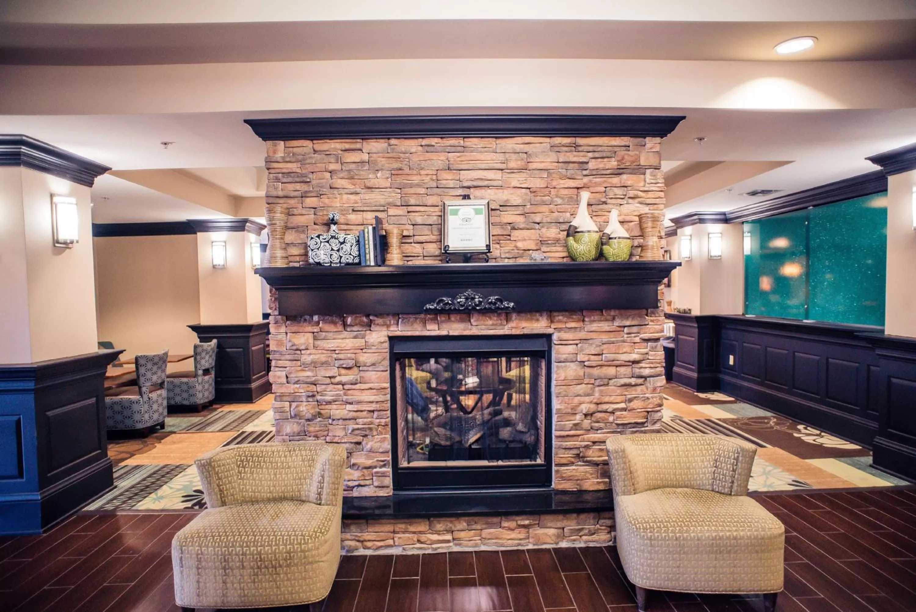 Lobby or reception in Hampton Inn - Monticello