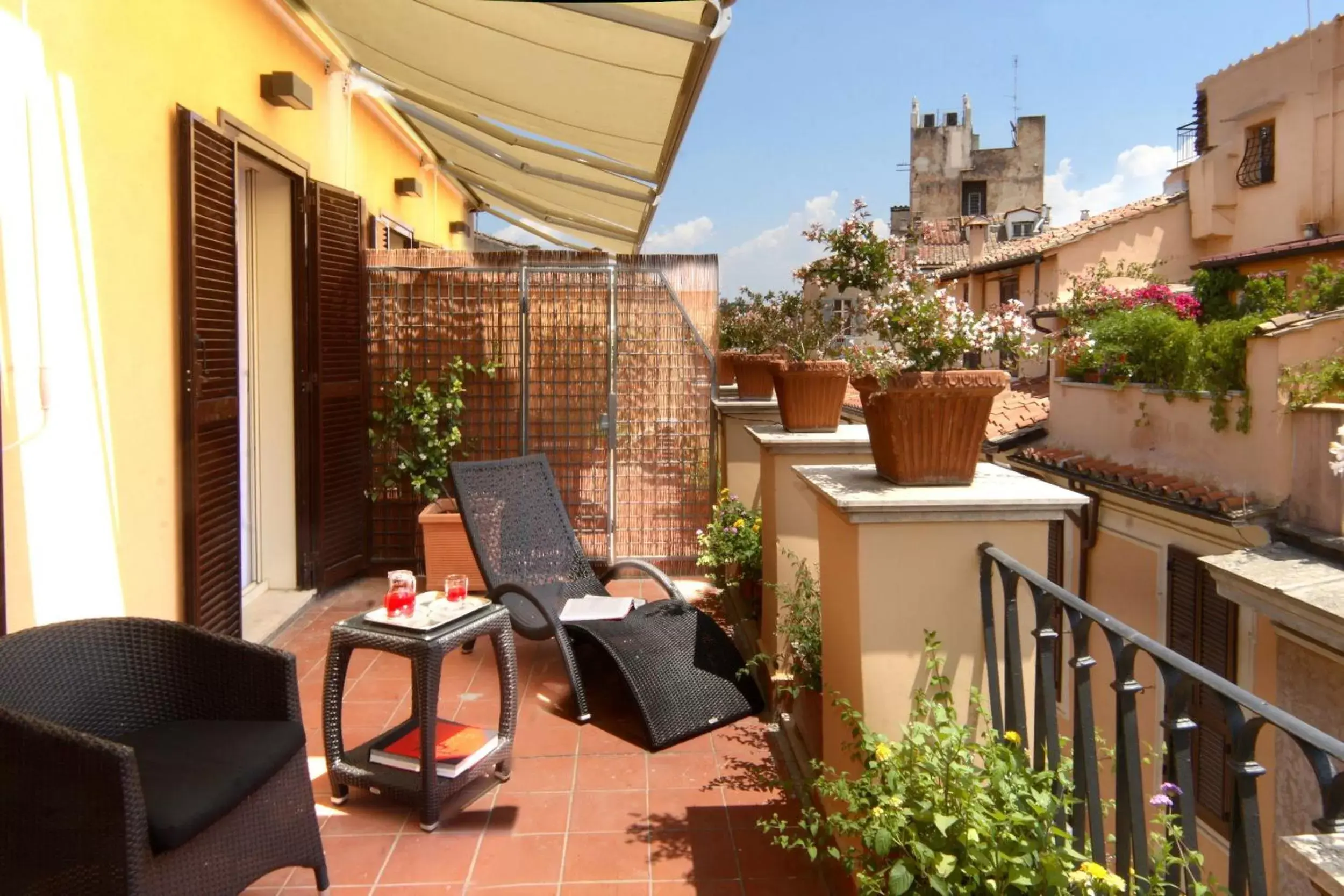 Balcony/Terrace in Hotel Adriano