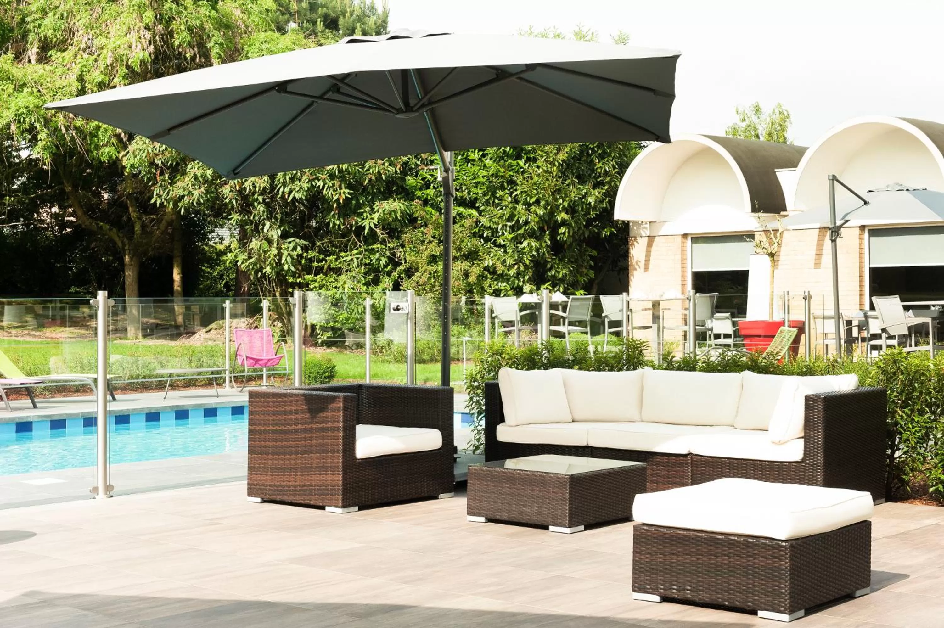 Balcony/Terrace in Novotel Lens Noyelles