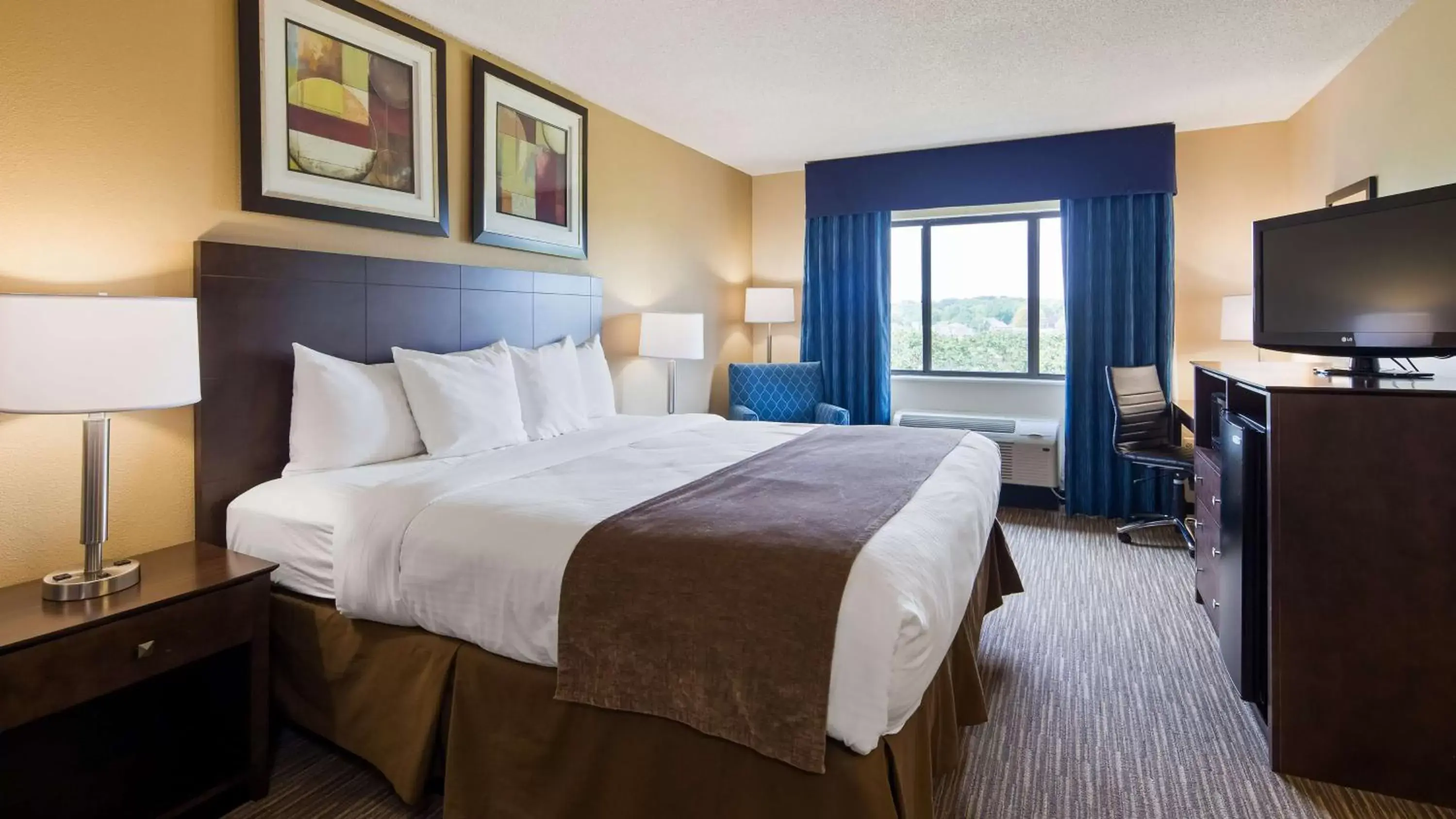 Photo of the whole room, Bed in Best Western Port Huron Blue Water Bridge