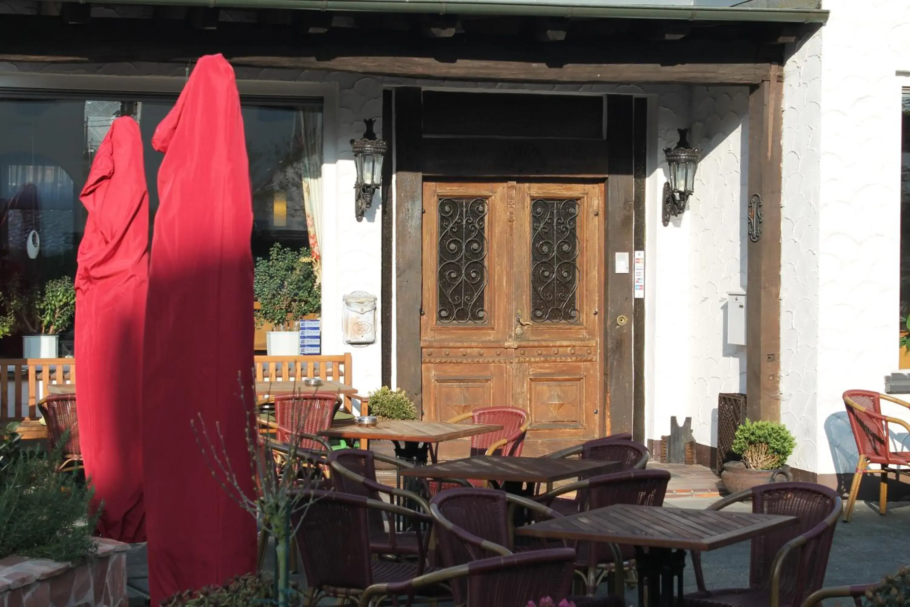 Patio in Hotel Kolner Hof Refrath