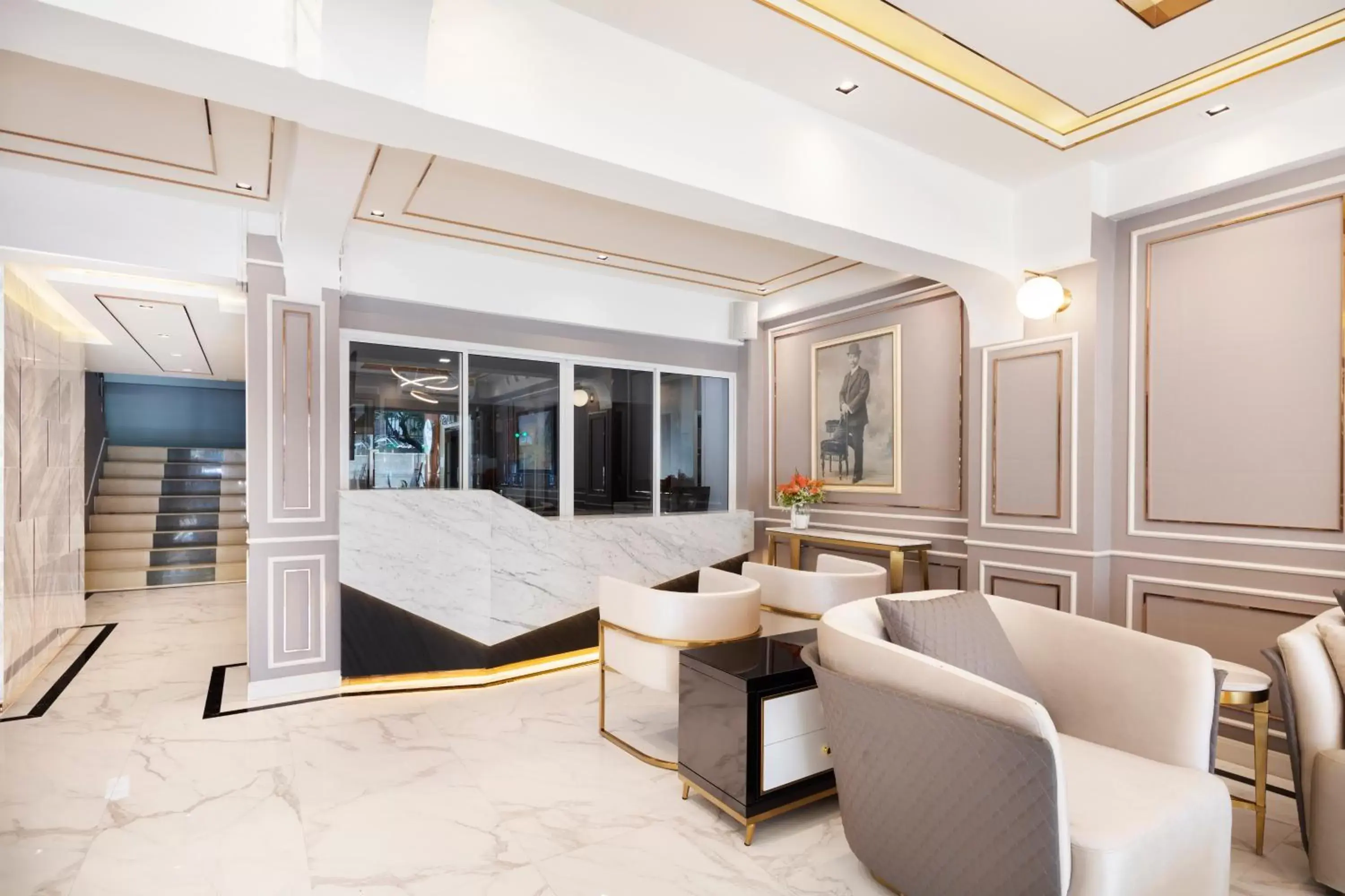 Lobby or reception in Penyos Residence Lobby or reception in Penyos Residence