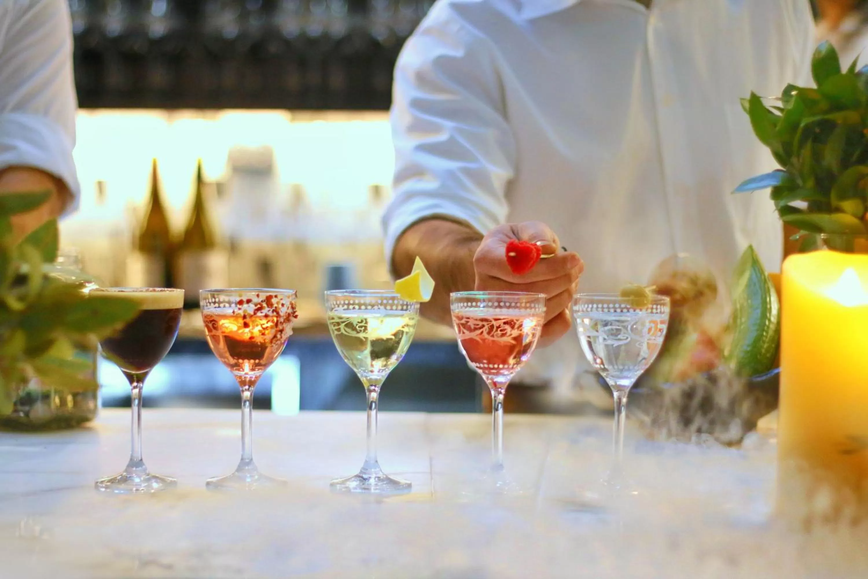 Lounge or bar in Sydney Harbour Marriott Hotel at Circular Quay