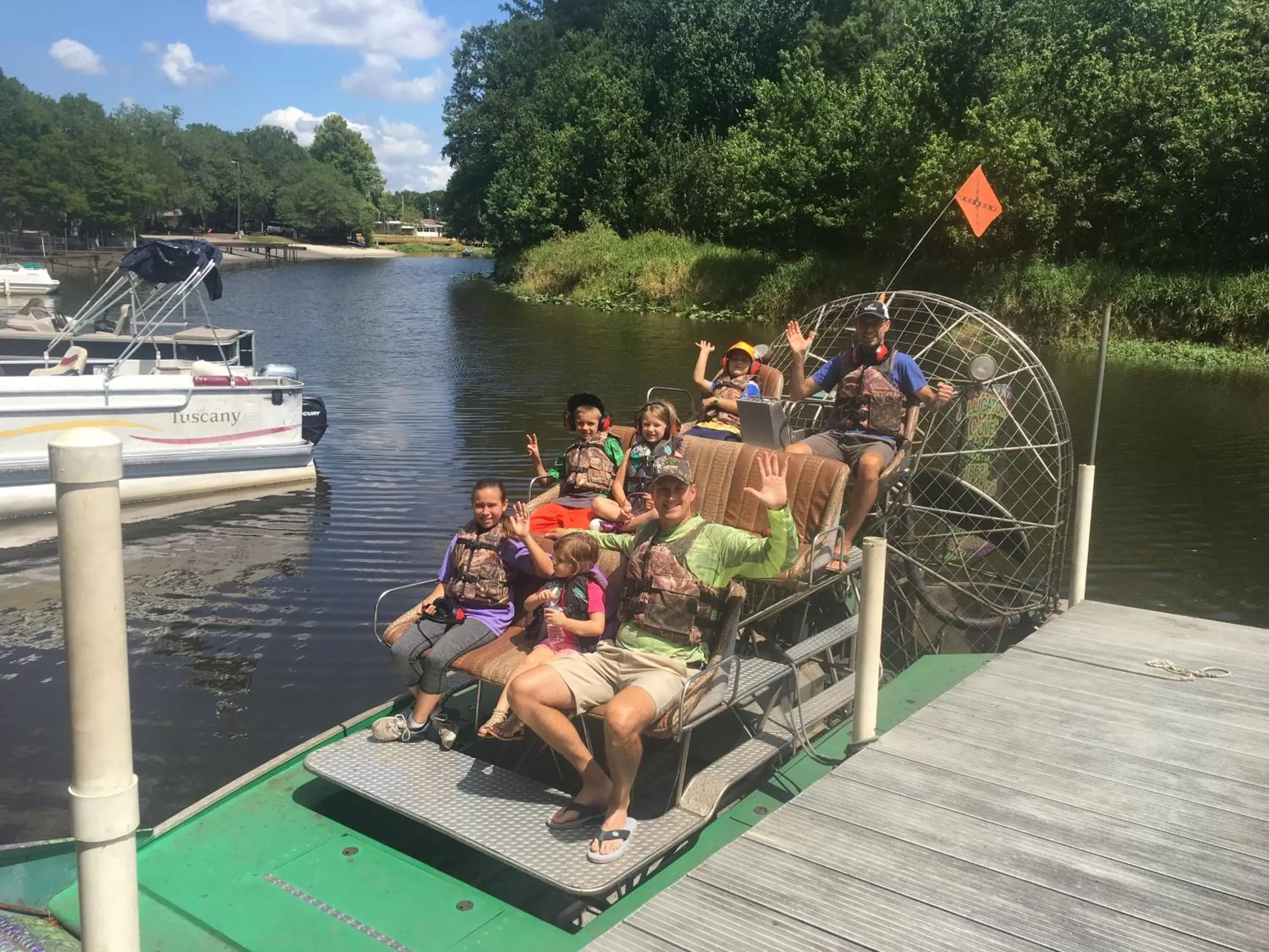 Activities in Camp Mack, A Guy Harvey Lodge