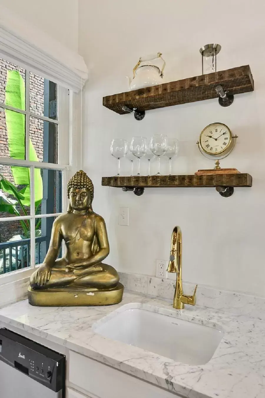 Kitchen or kitchenette in French Quarter Mansion