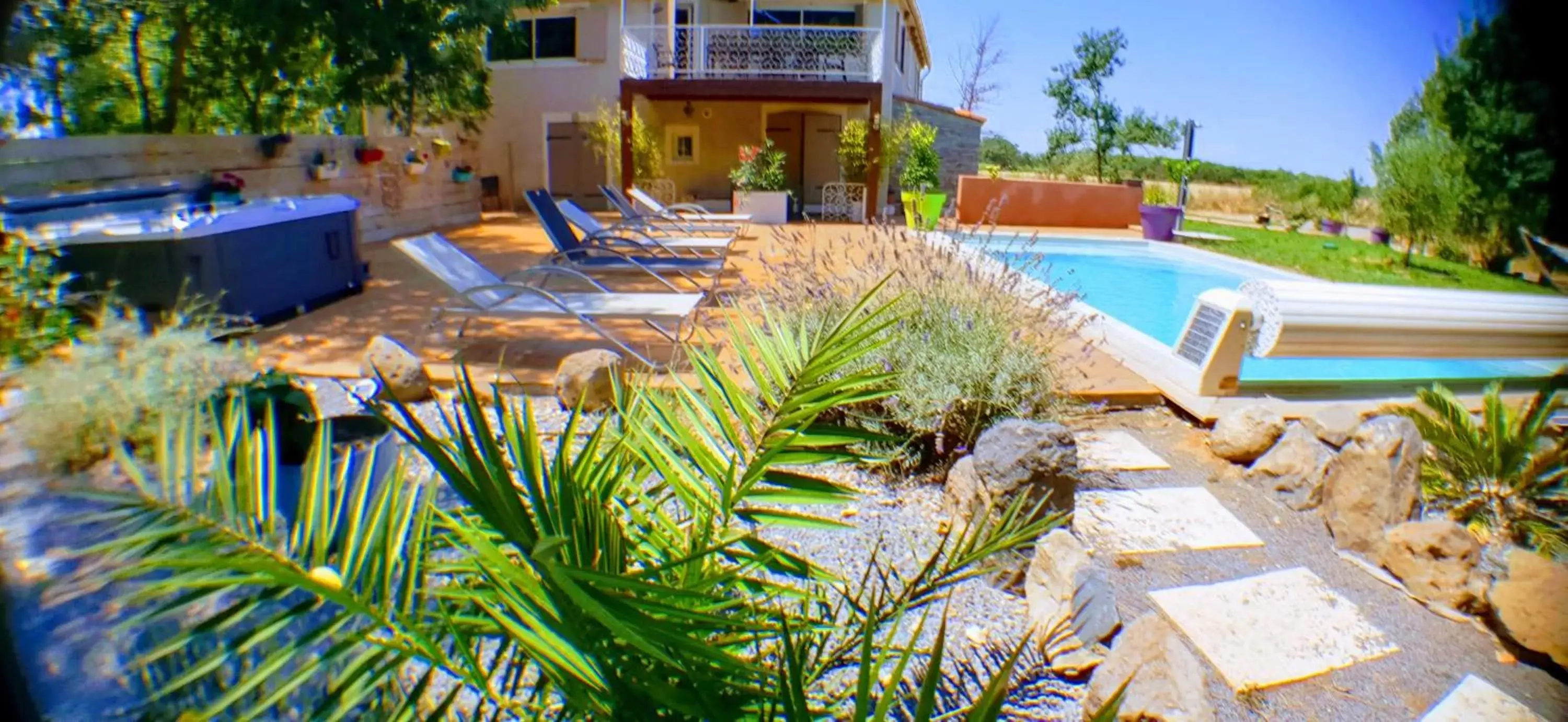 Facade/entrance, Swimming Pool in Villa Alyzea