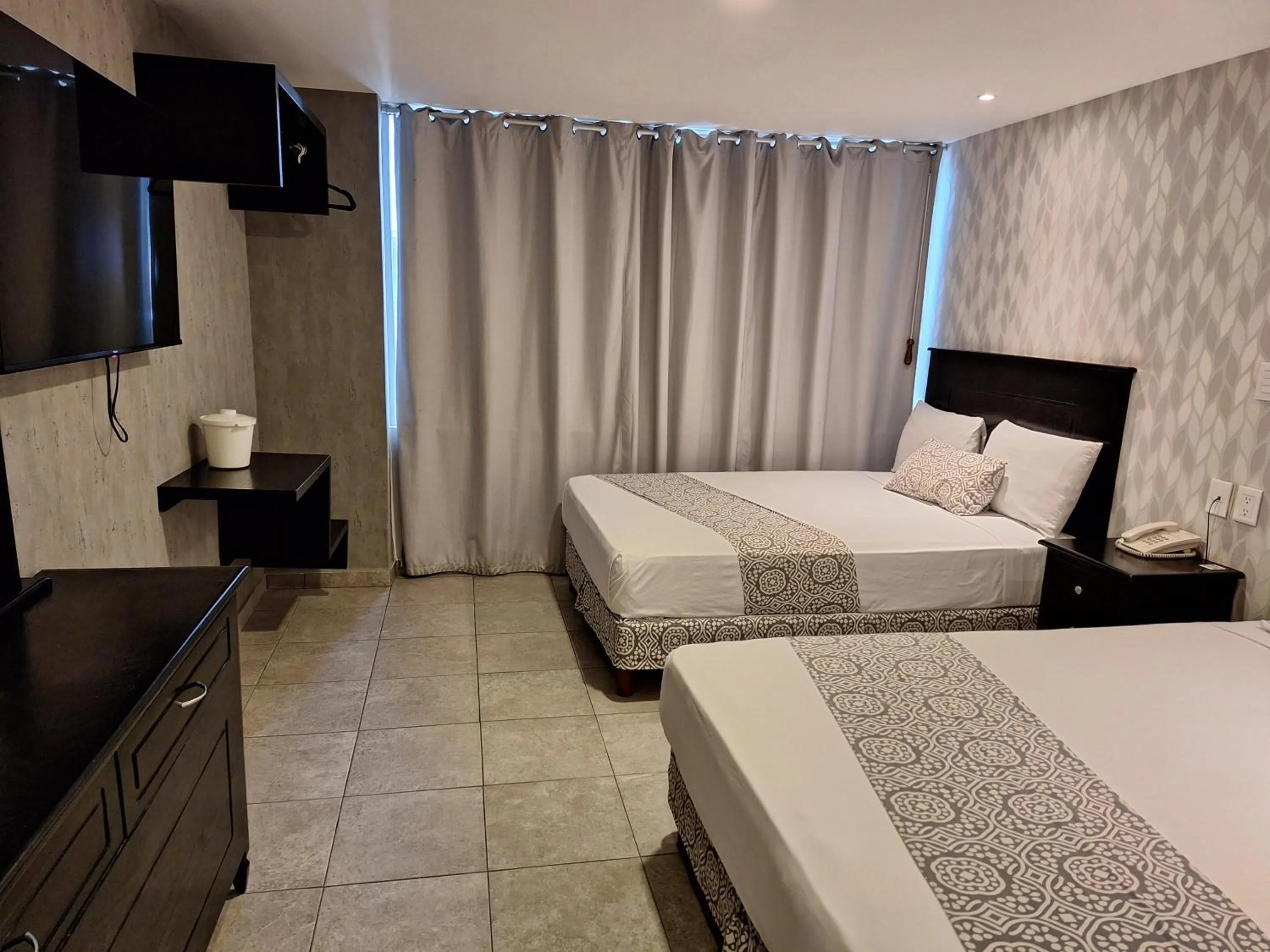 Bed in Hotel Costa Verde