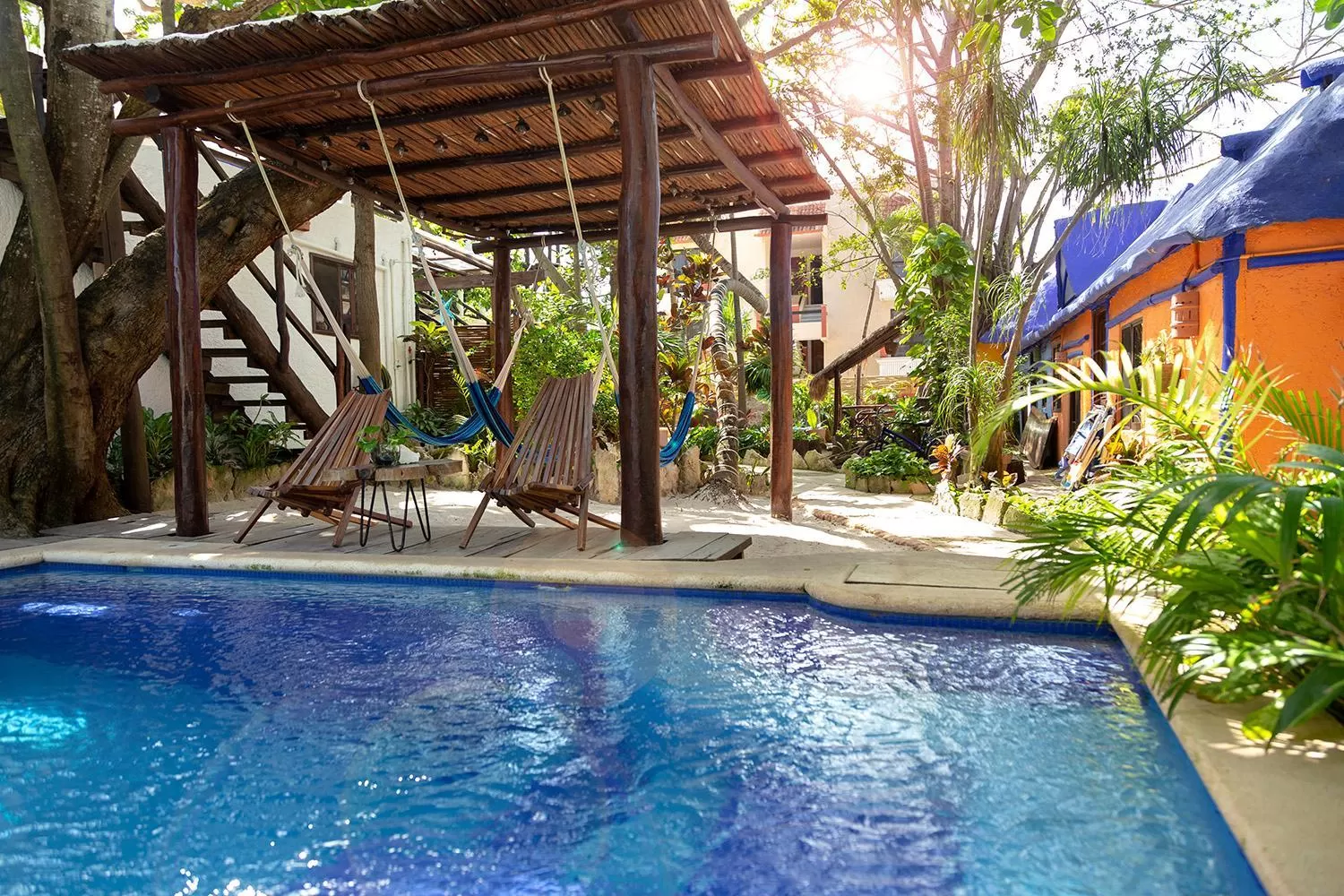 Swimming pool in Hotel Amar Inn