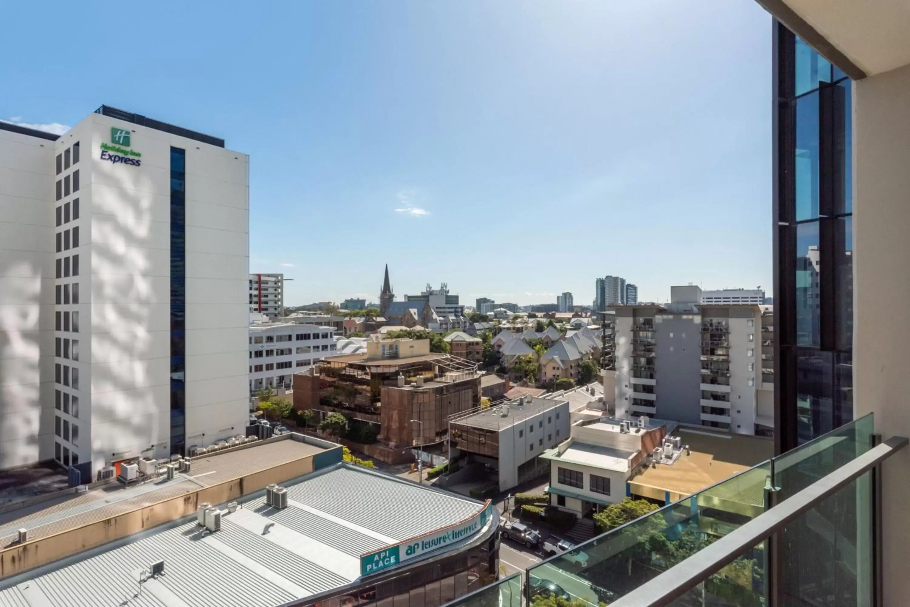 City view in Quattro Apartments