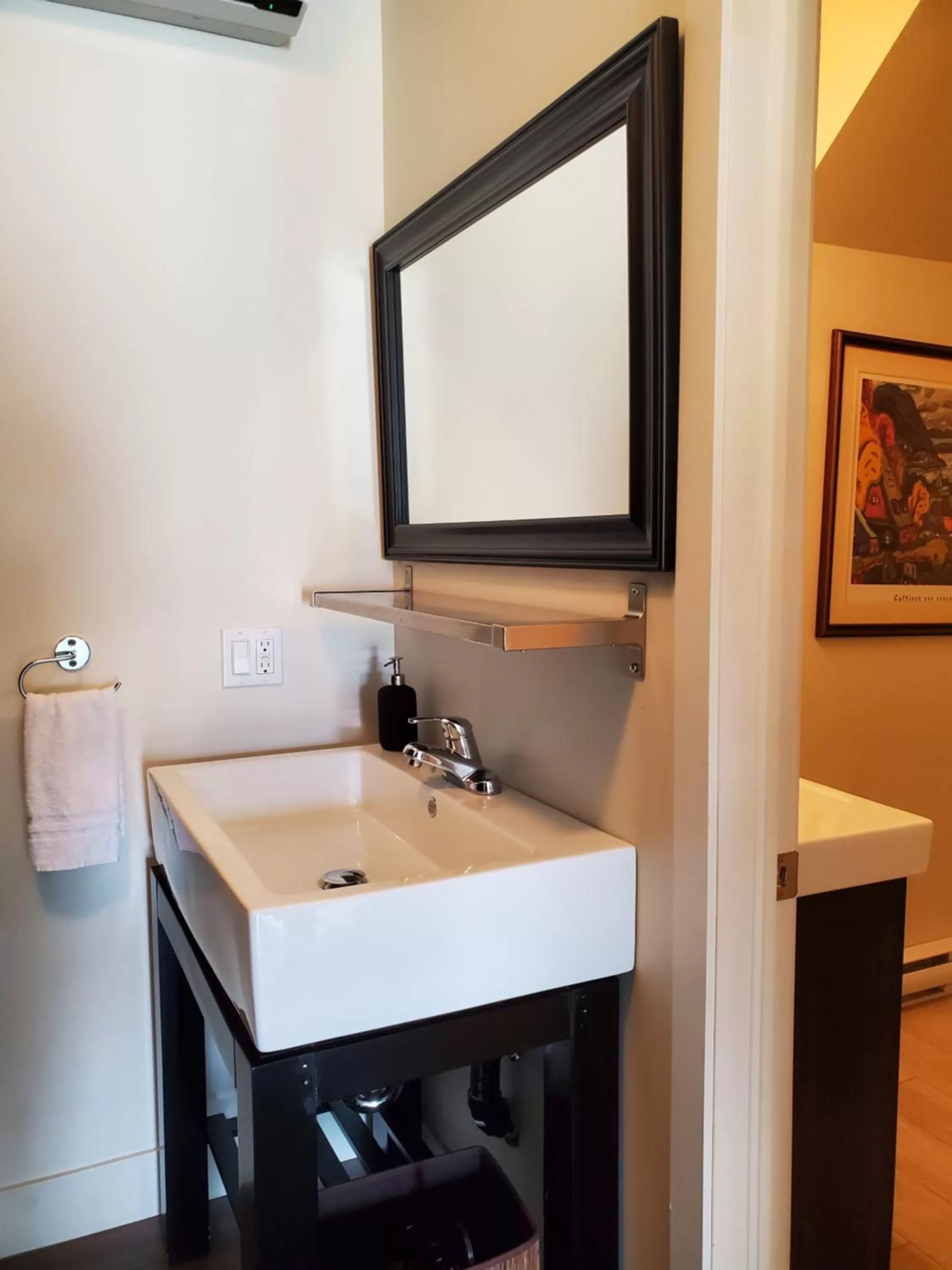 Bathroom in Orange Bistro