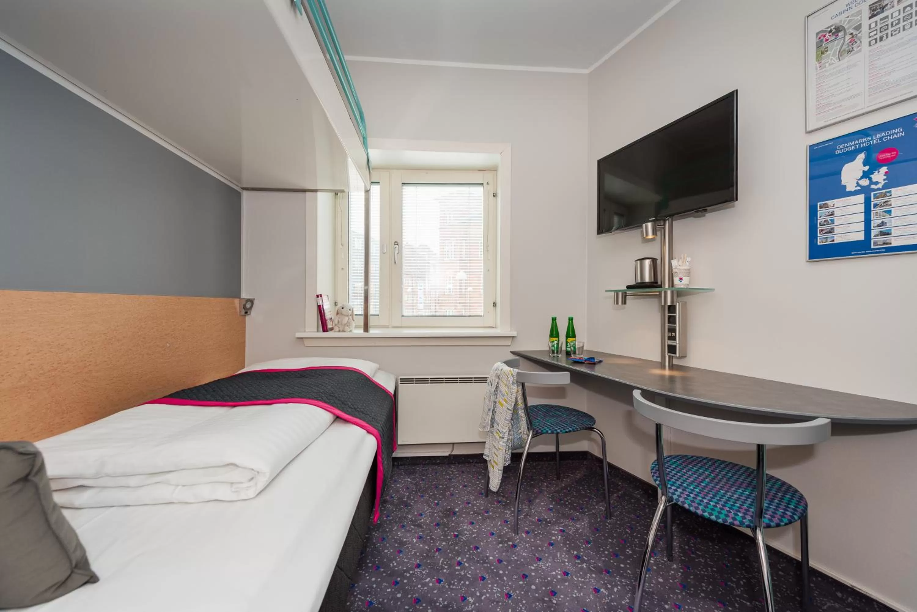 Bed in Cabinn Odense