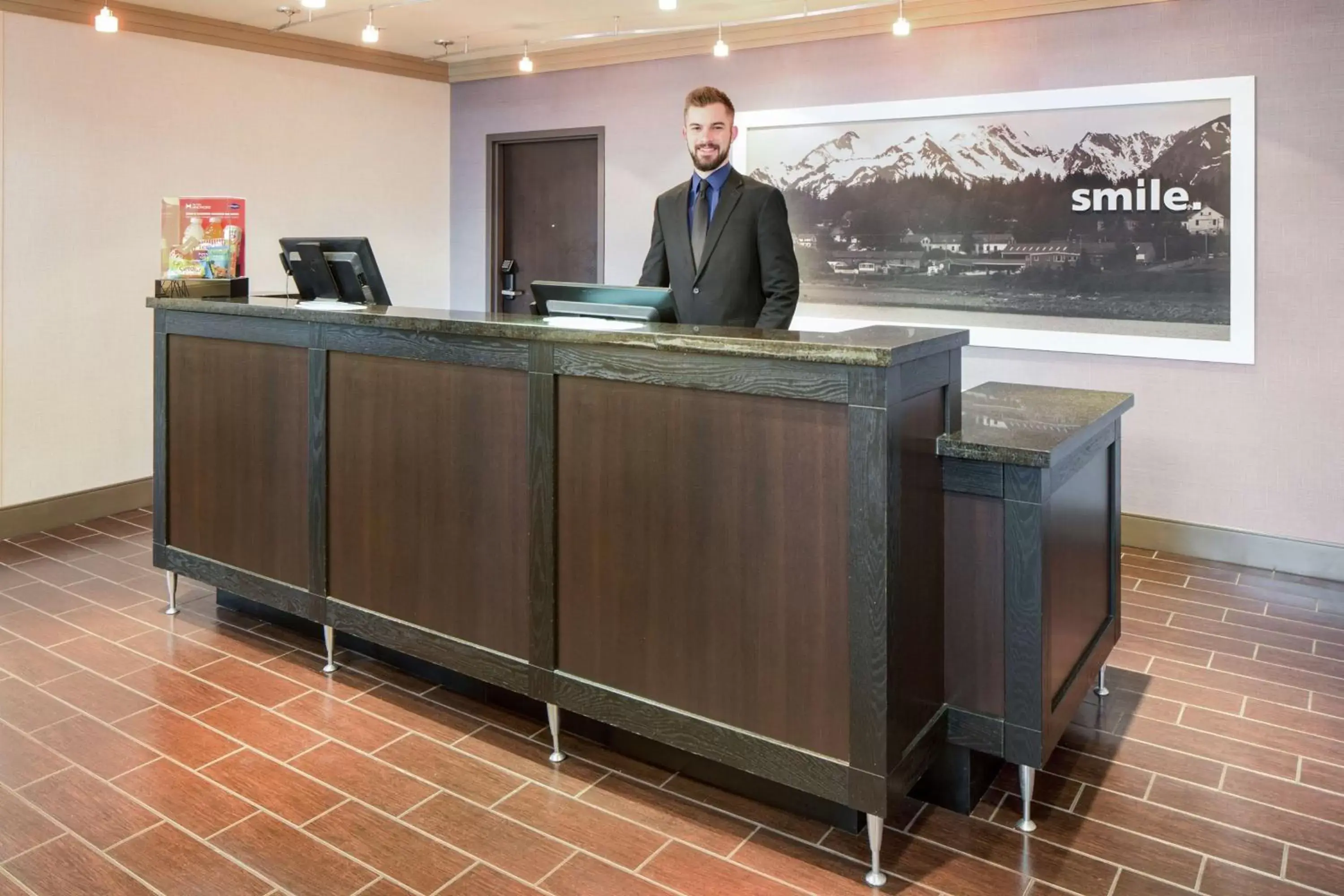 Lobby or reception, Lobby/Reception in Hampton Inn & Suites Spokane Valley