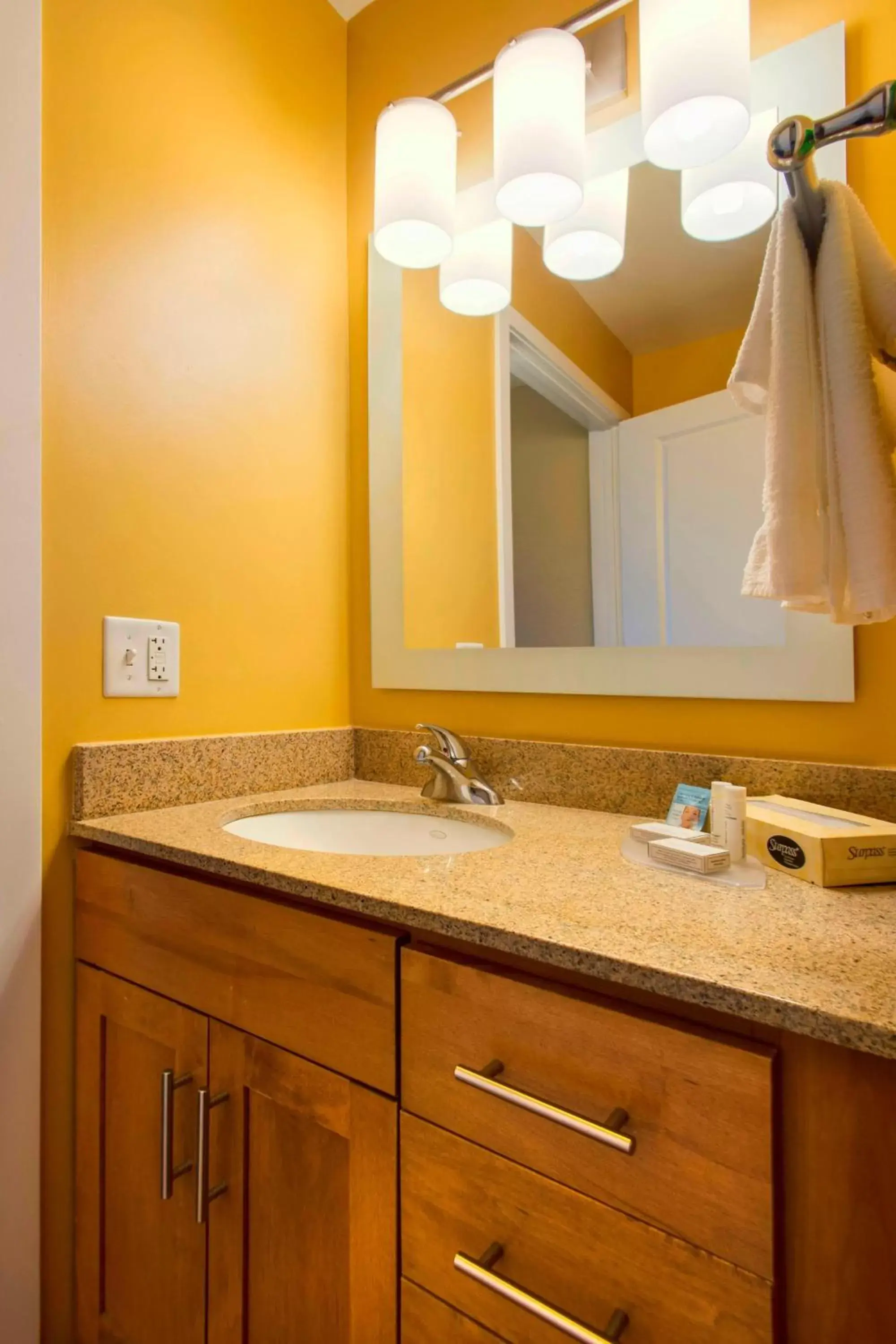 Bathroom in TownePlace Suites by Marriott Kansas City Overland Park